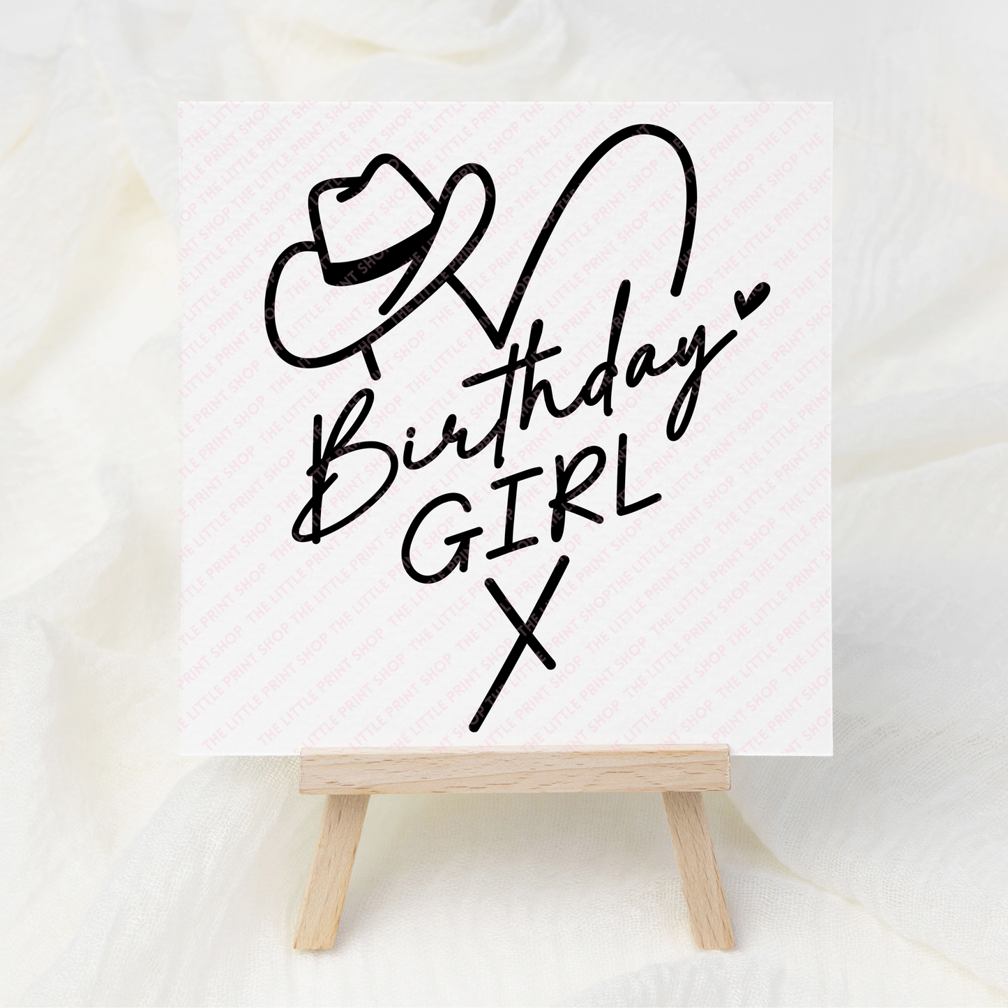 Birthday Girl - UV DTF 3 inch Decals