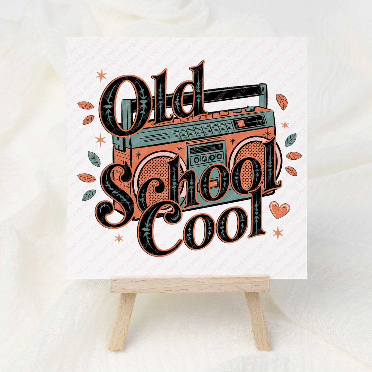 Old School Cool - UV DTF 3 inch Decals