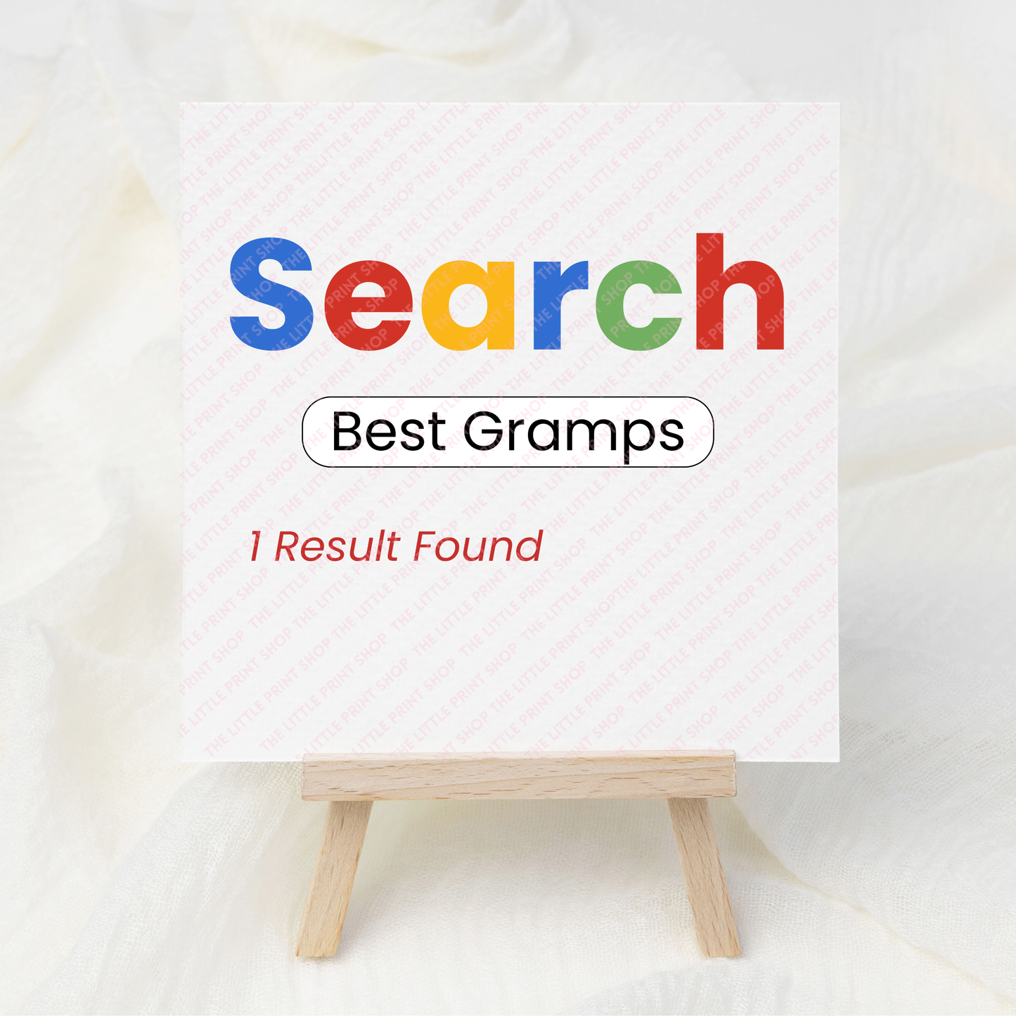 Search Best Gramps - UV DTF 3 inch Decals