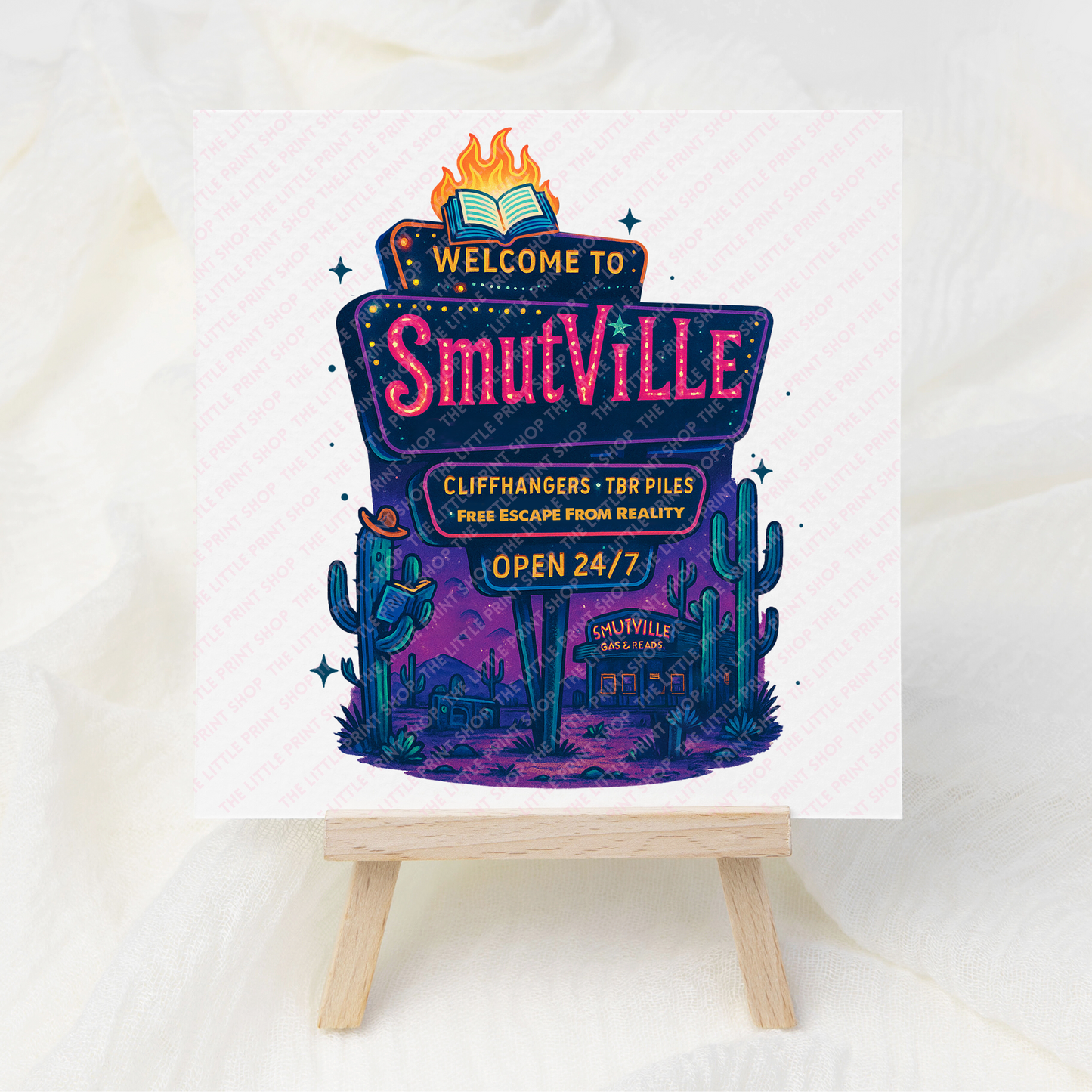 Smutville - UV DTF 3 inch Decals