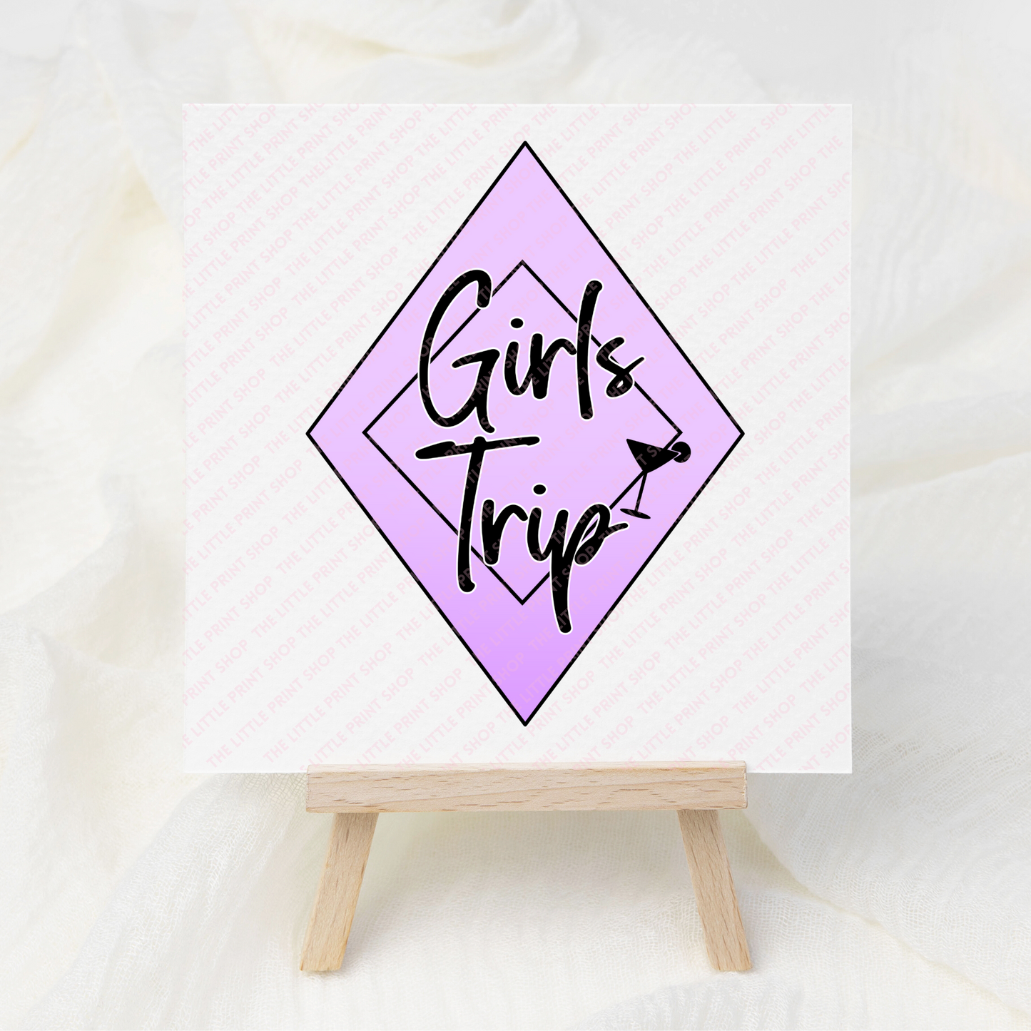 Girls Trip - UV DTF 3 inch Decals