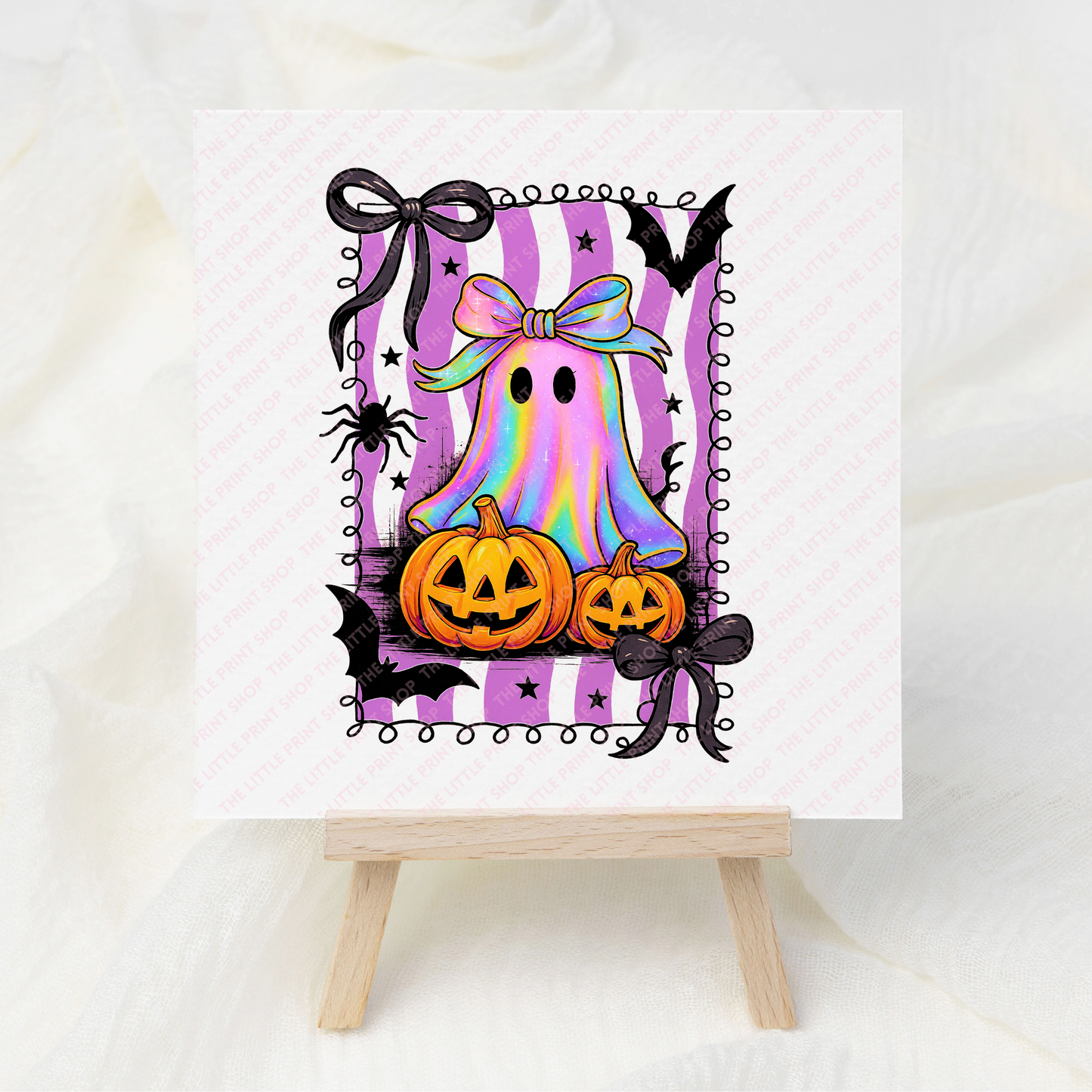 Purple Ghost - UV DTF 3 inch Decals
