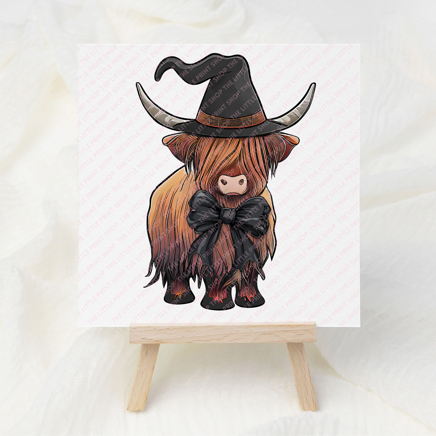 Highland Cow - UV DTF 3 inch Decals