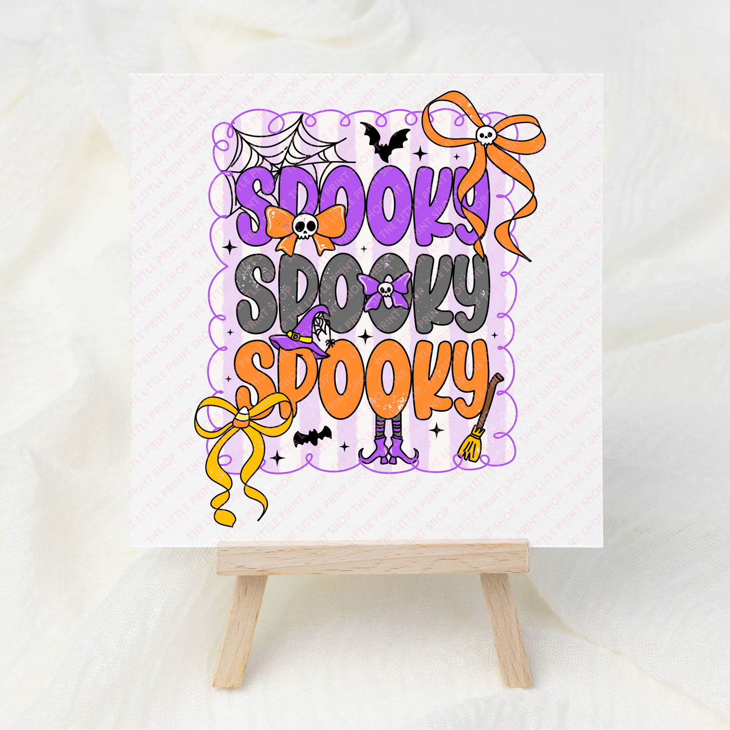 Spooky - UV DTF 3 inch Decals