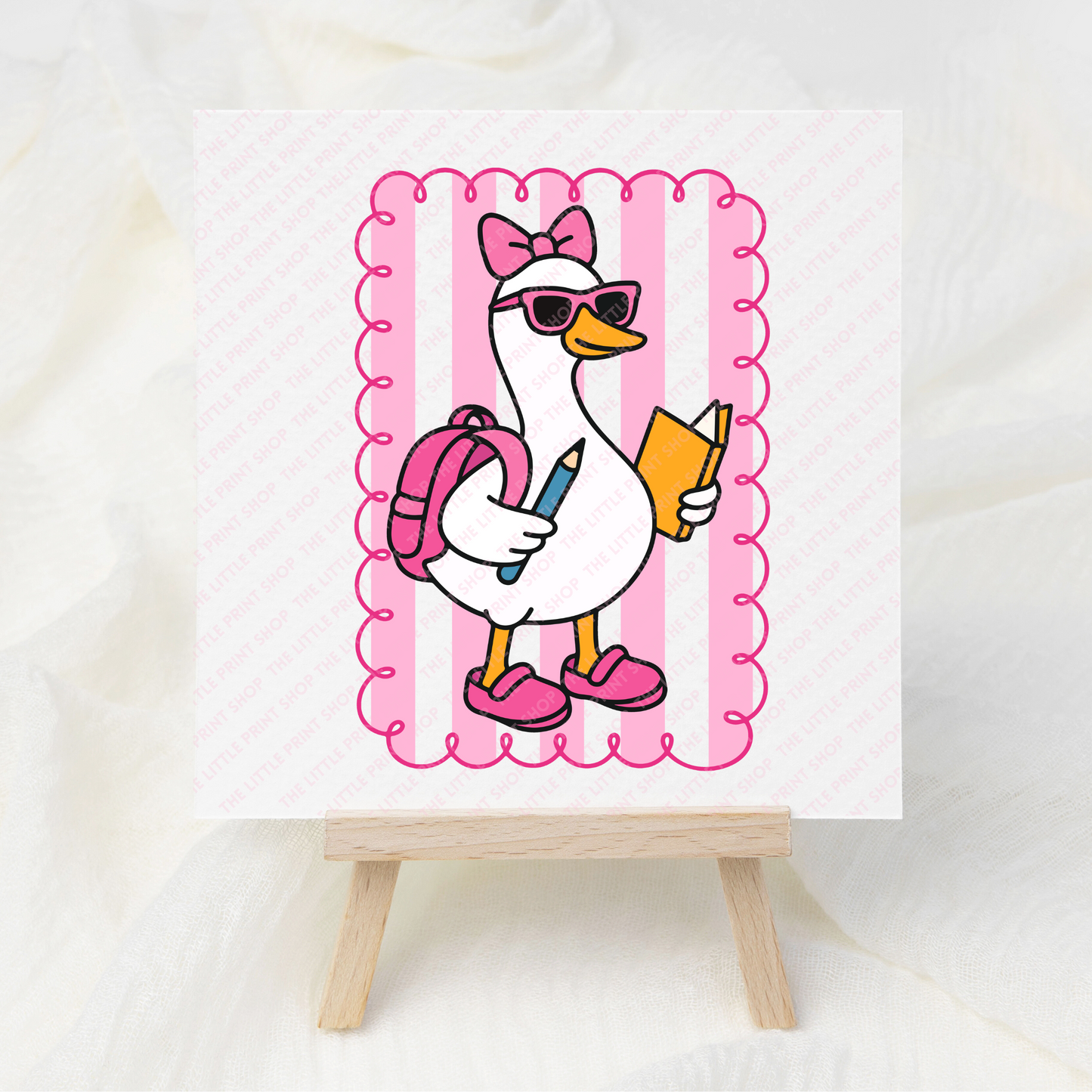 Pink Goose - UV DTF 3 inch Decals