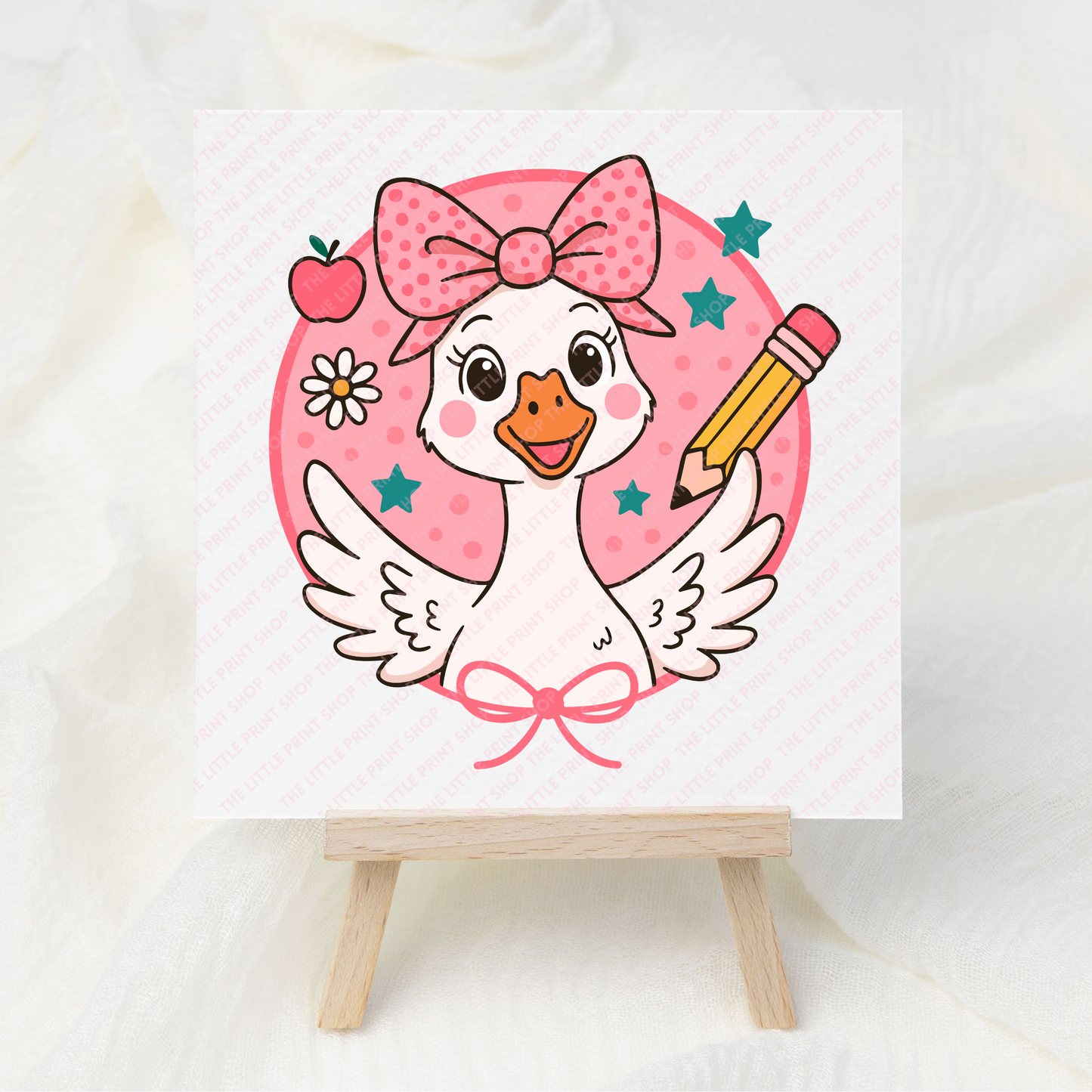 Pink Goose - UV DTF 3 inch Decals