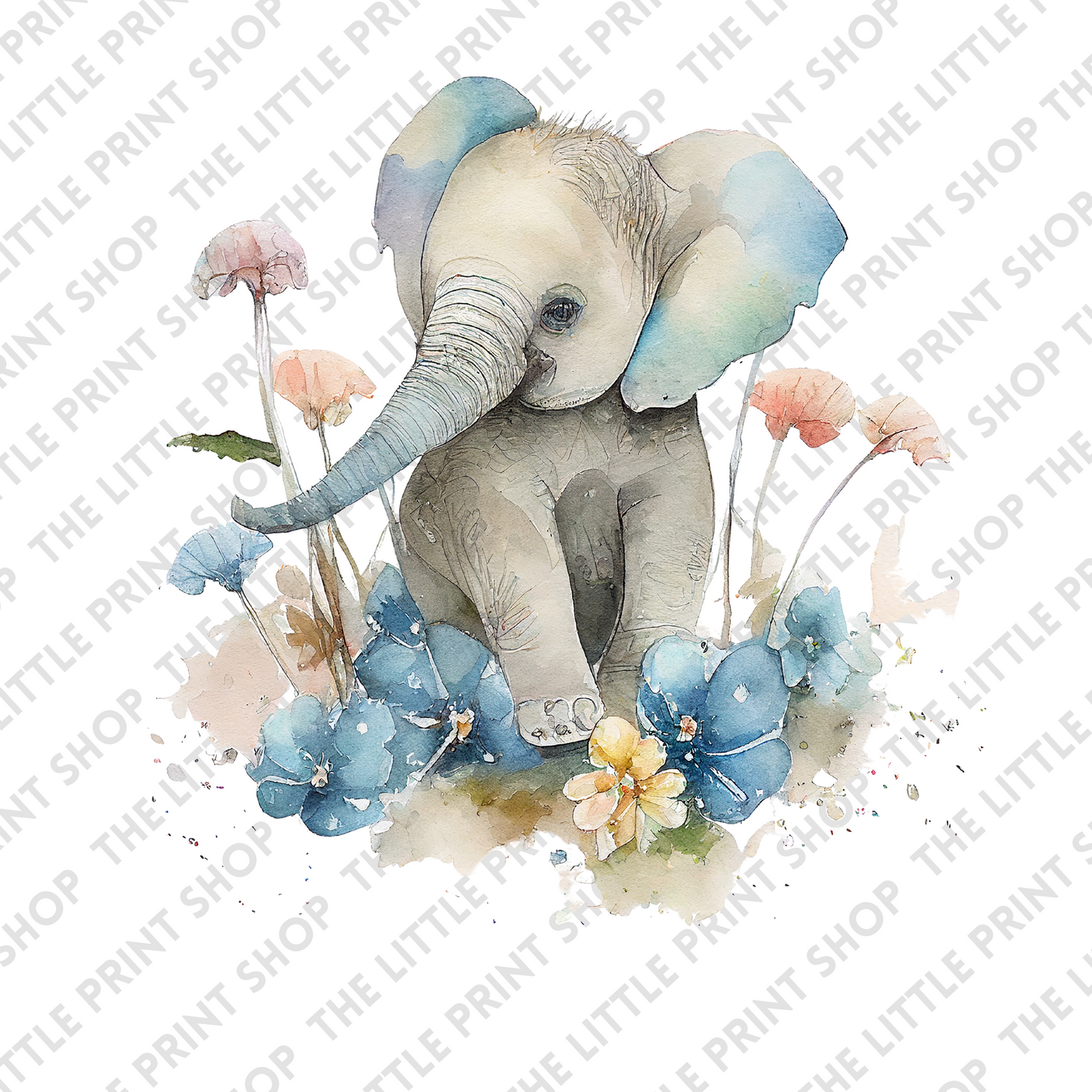 Elephant Art - UV DTF 3inch Decal