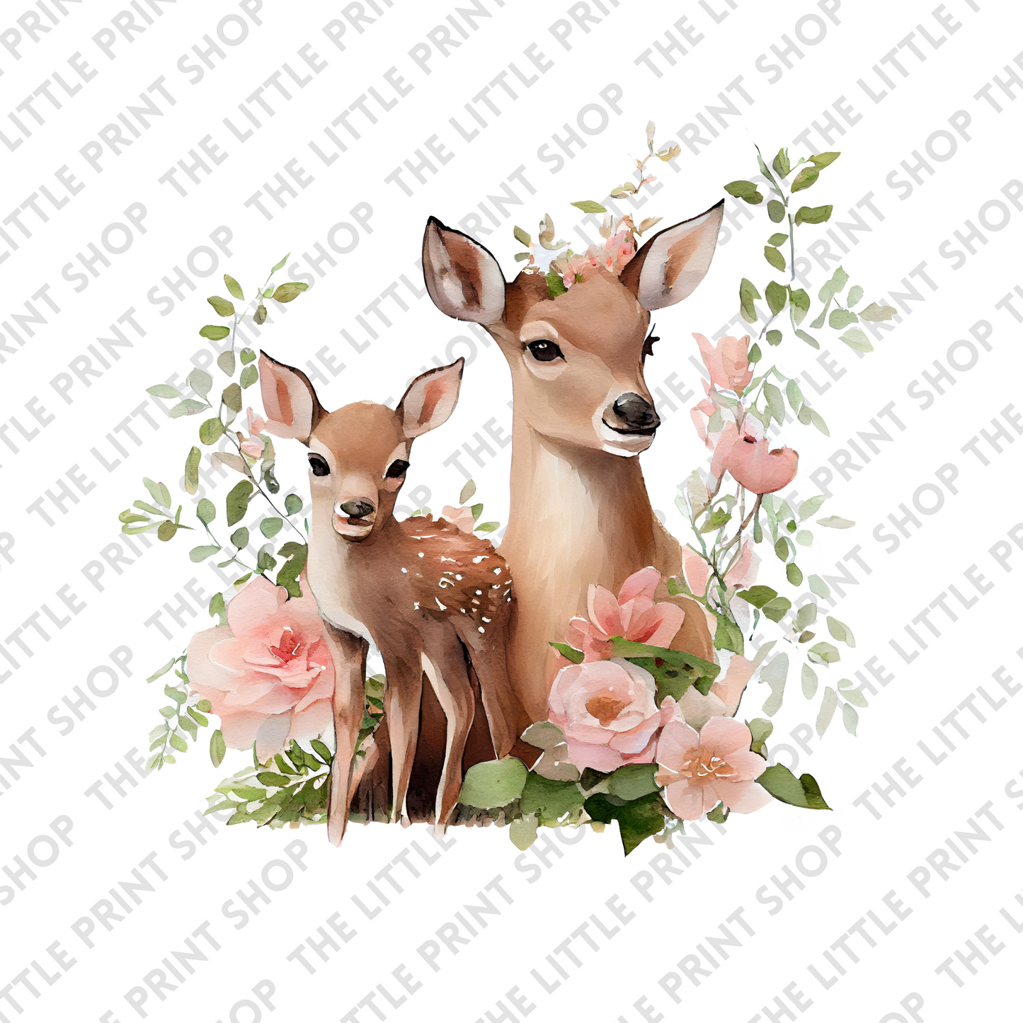 Deer Love - UV DTF 3inch Decal