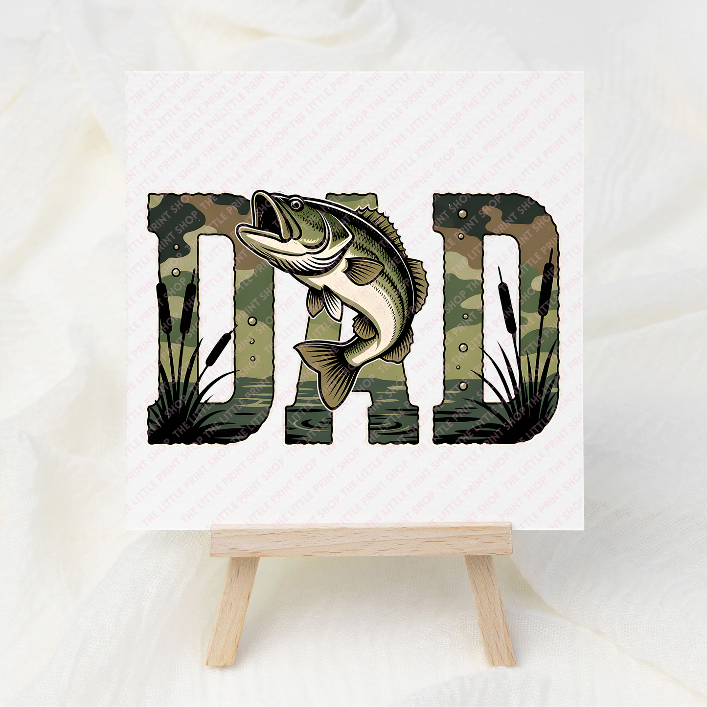 DAD - UV DTF 3 inch Decals