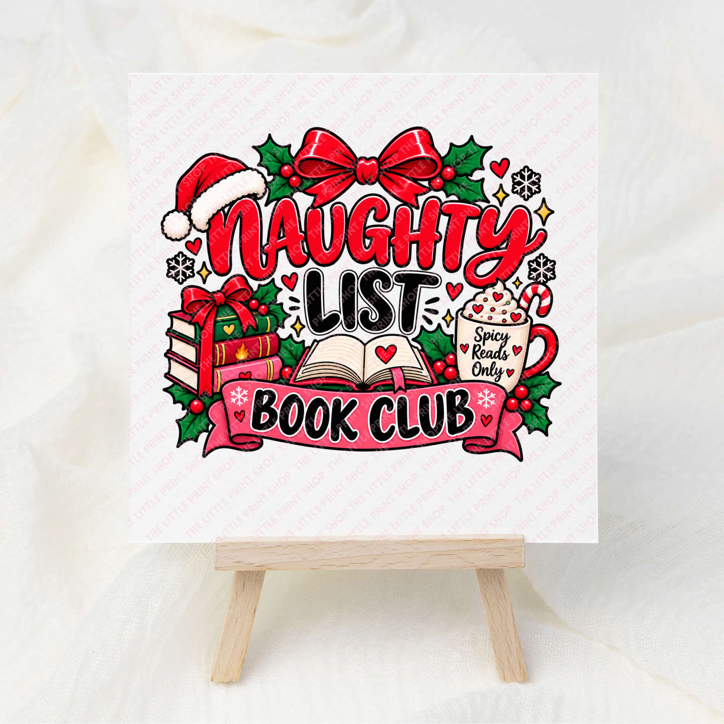 Naughty List - UV DTF 3 inch Decal