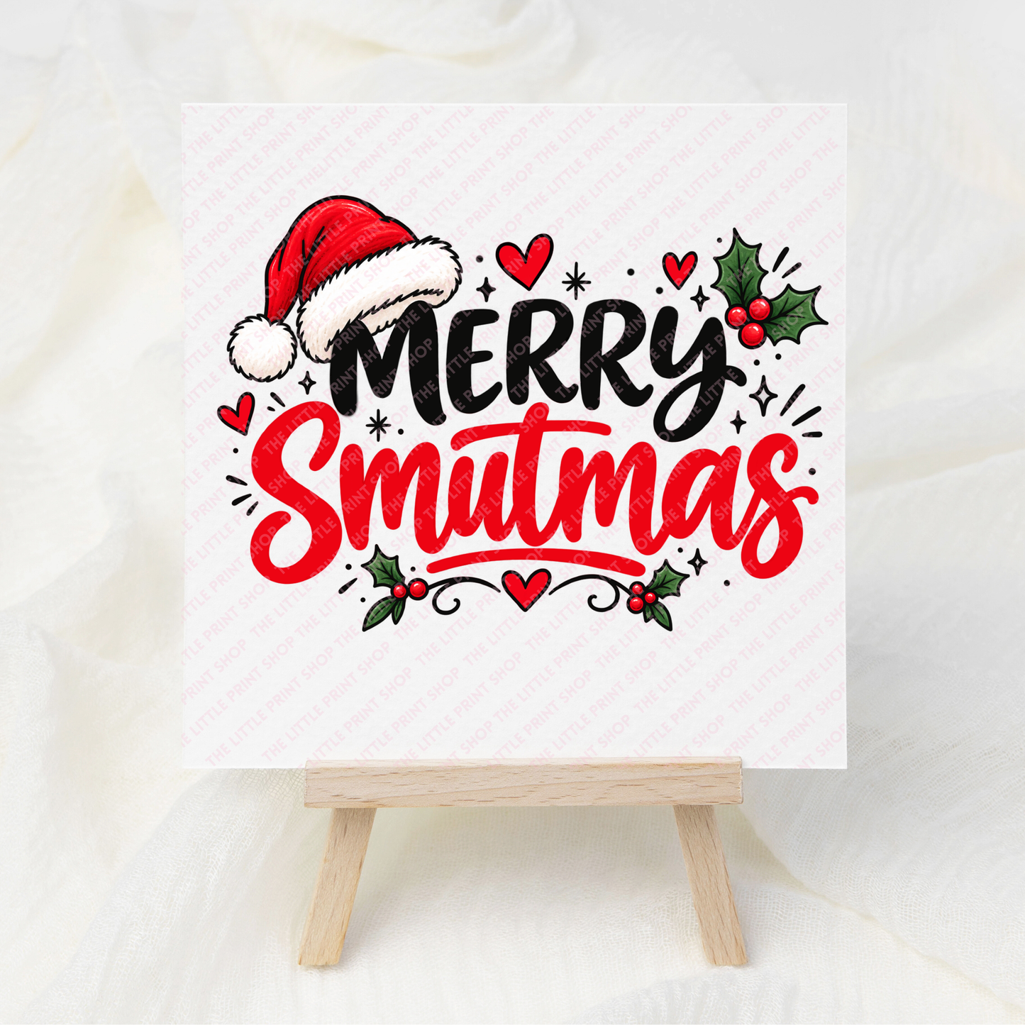 Merry Smutmas - UV DTF 3 inch Decal