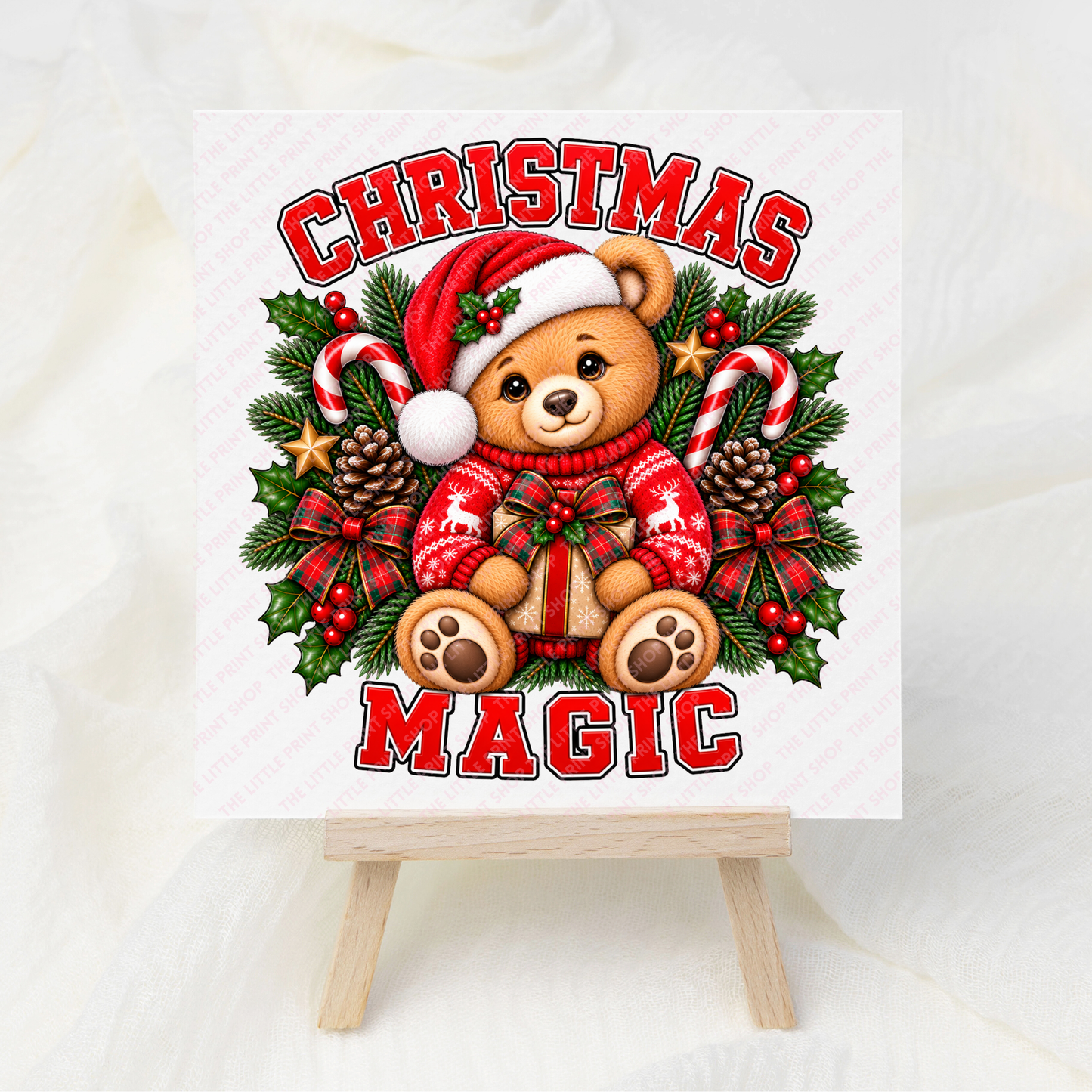 Christmas Magic - UV DTF 3 inch Decal