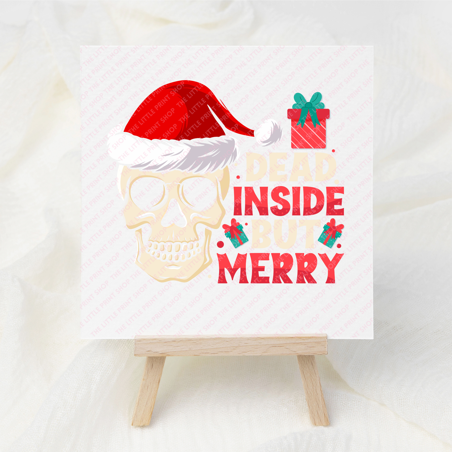 Dead Inside - UV DTF 3 inch Decal