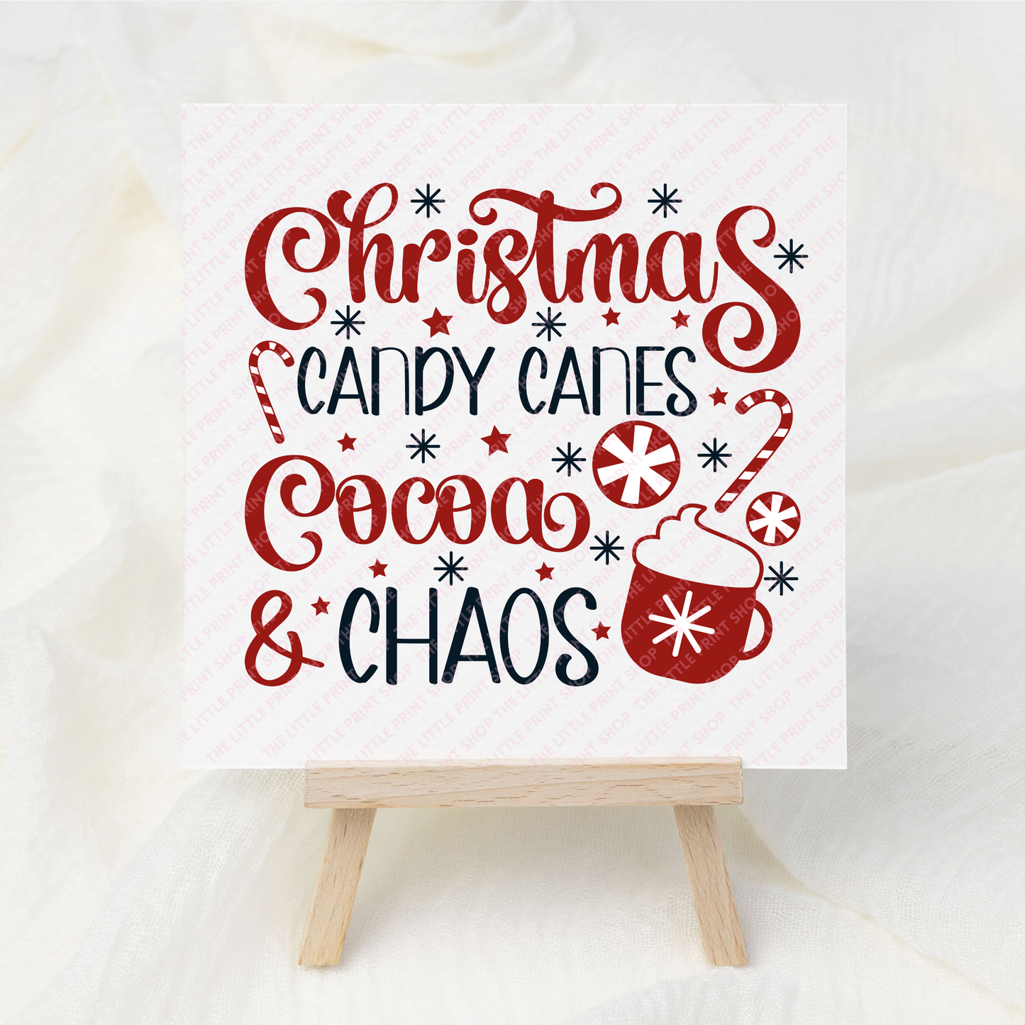 Christmas Candy Canes - UV DTF 3 inch Decal