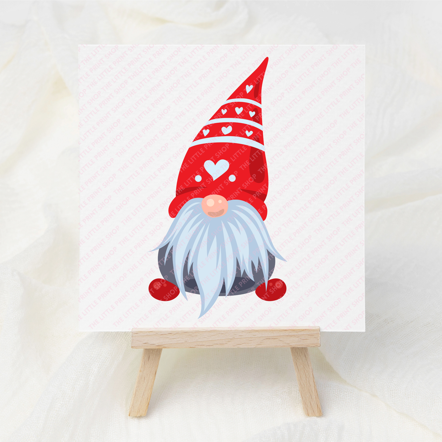 Gonk Red Love - UV DTF 3 inch Decal
