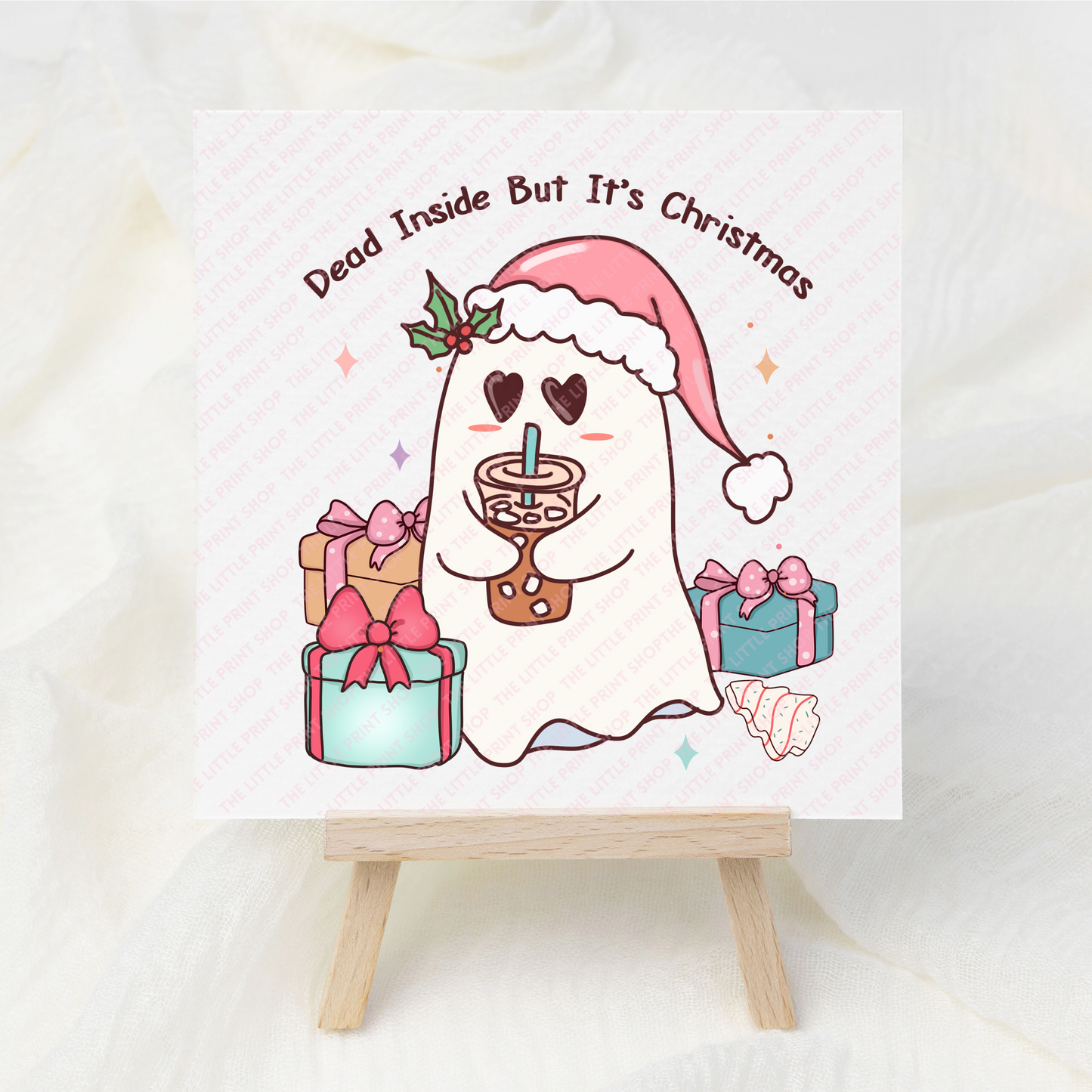 Cute Christmas - UV DTF 3 inch Decal