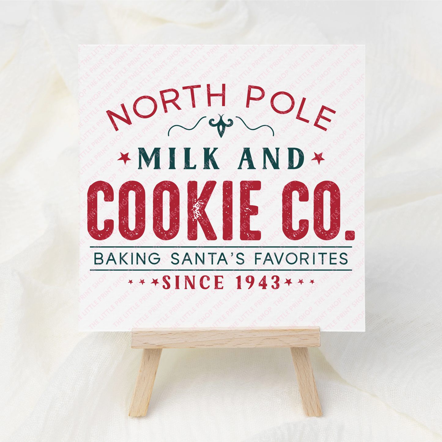 Milk & Cookies - UV DTF 3 inch Decal