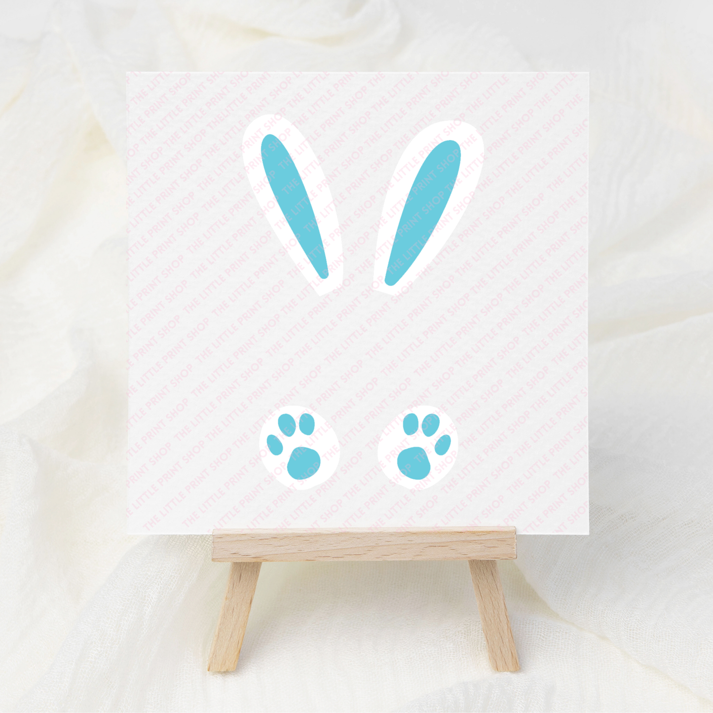 Boy Bunny - UV DTF Decal