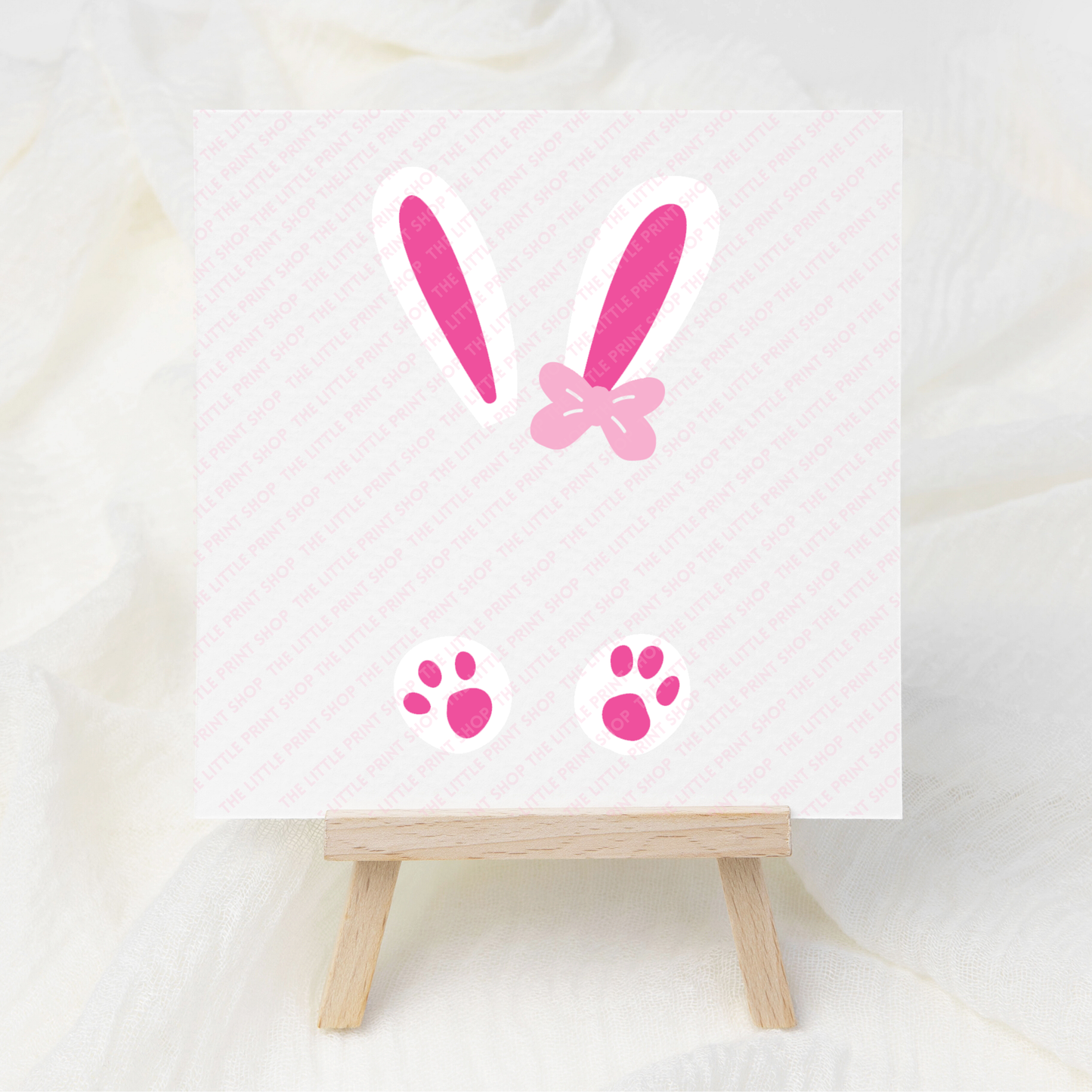 Girl Bunny - UV DTF Decal