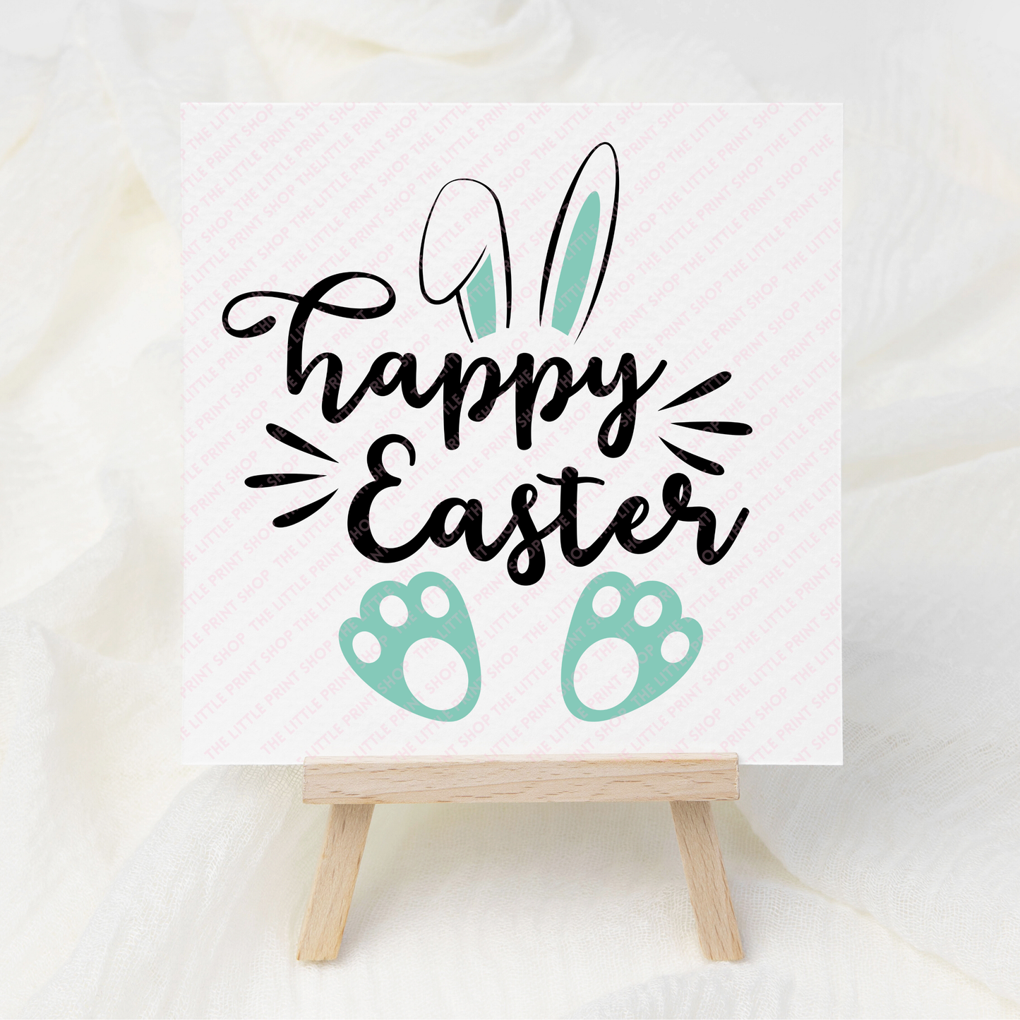 Happy Easter Green - UV DTF Decal