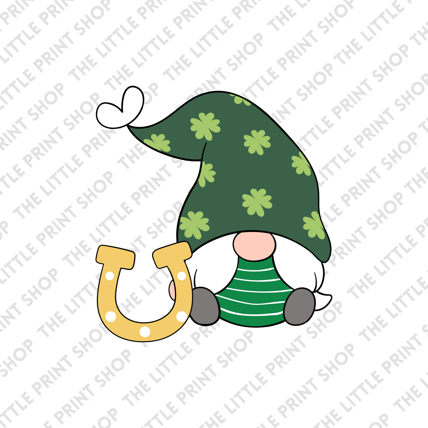 Lucky Gnome - UV DTF 3 inch Decal