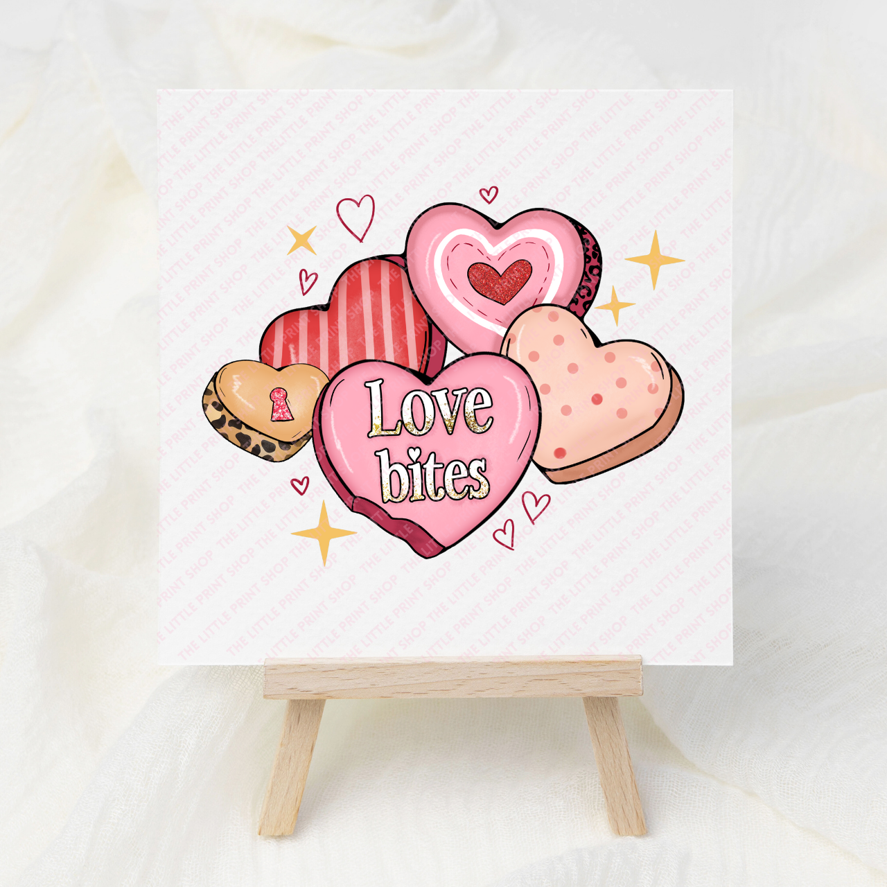 Love Bites - UV DTF 3 inch Decals