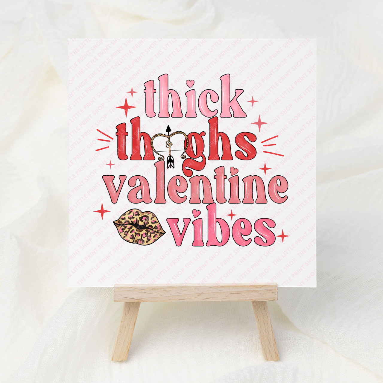 Valentines Vibes - UV DTF 3 inch Decal