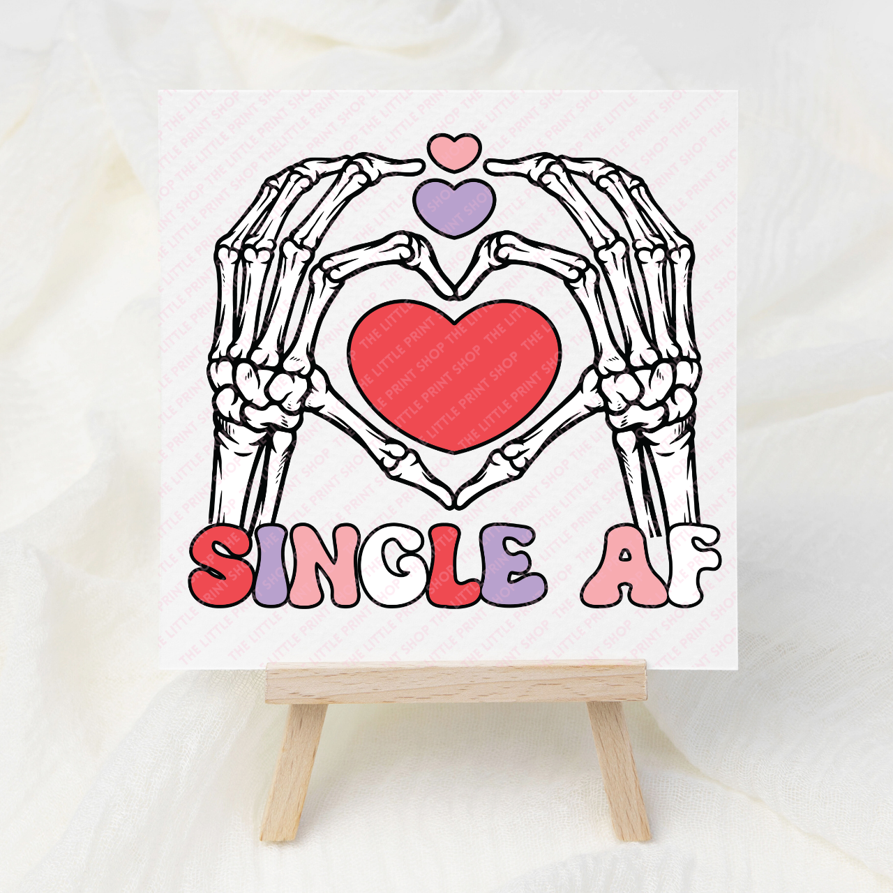 Single AF - UV DTF 3 inch Decals