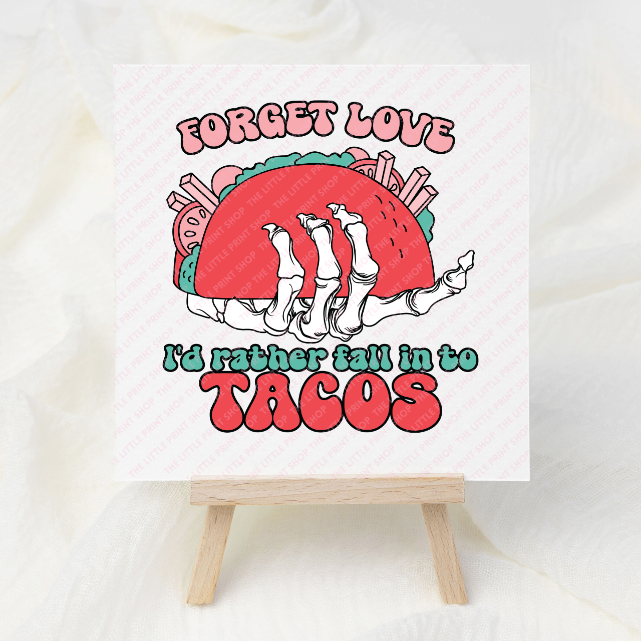 Taco Love - UV DTF 3 inch Decals