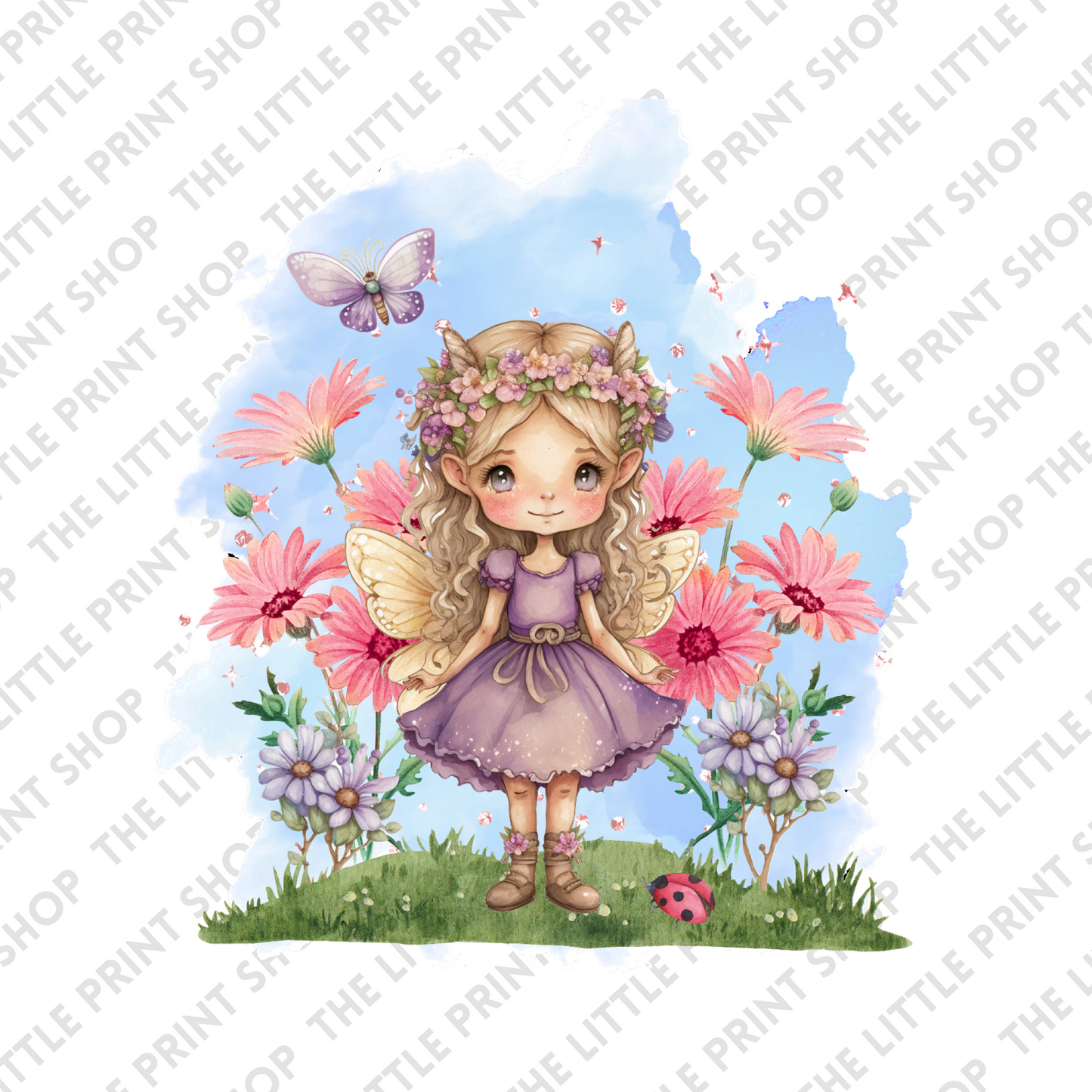 Spring Fairy - UV DTF 3 inch Decals