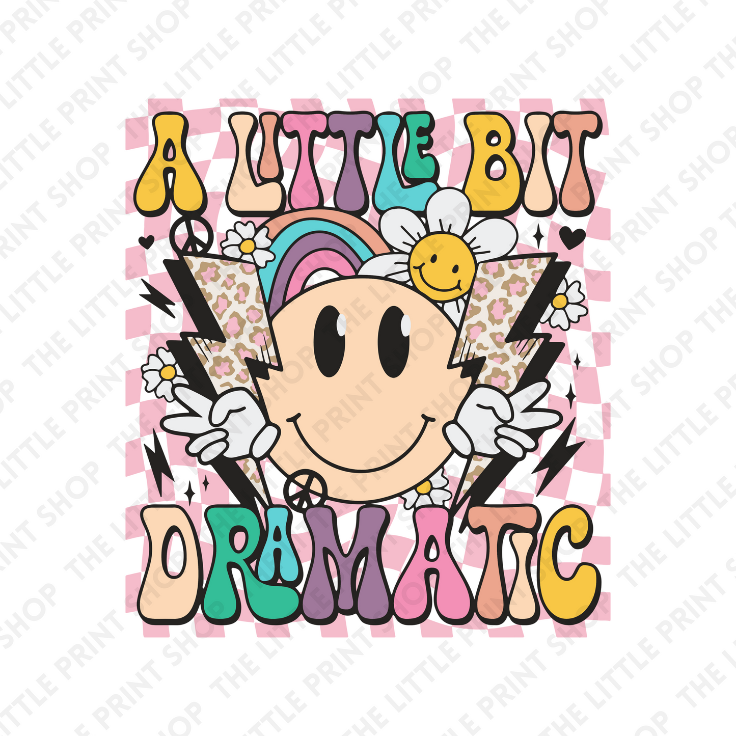 Dramatic - UV DTF 3 inch Decals