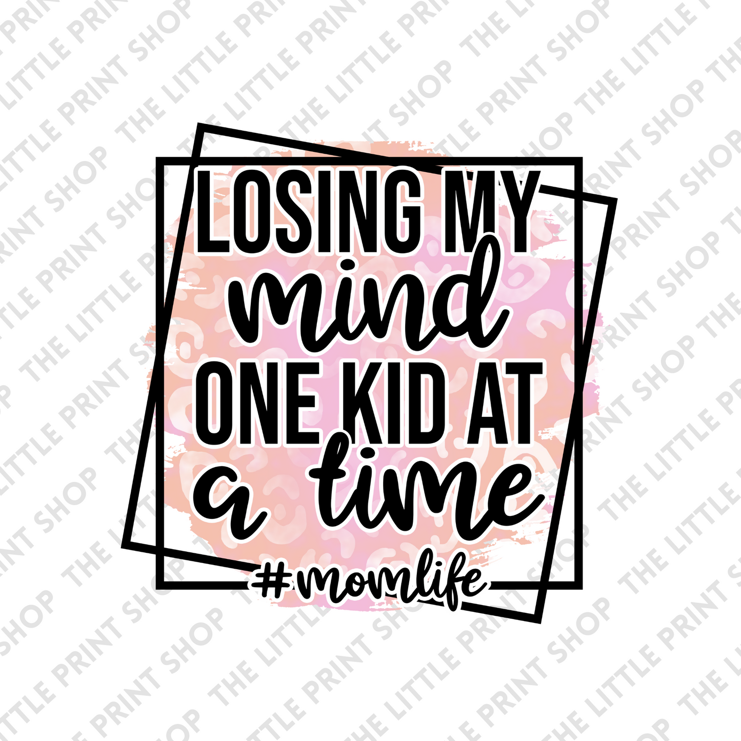 Losing My Mind - UV DTF 3inch Decal