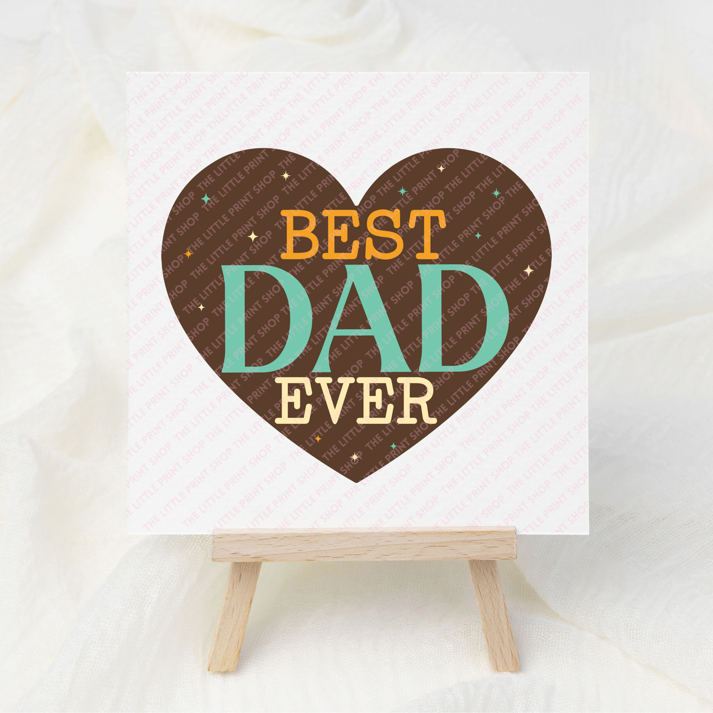 Best Dad Ever - UV DTF 3 inch Decals