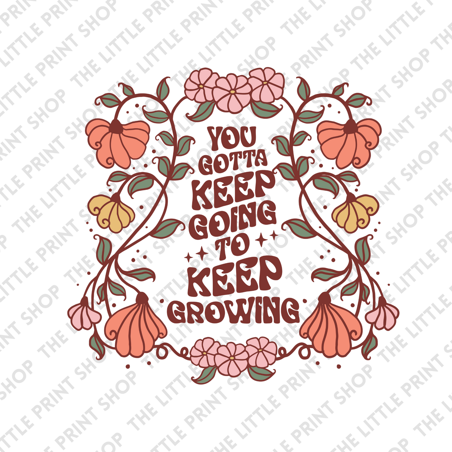 Boho Quote - UV DTF 4inch Decal