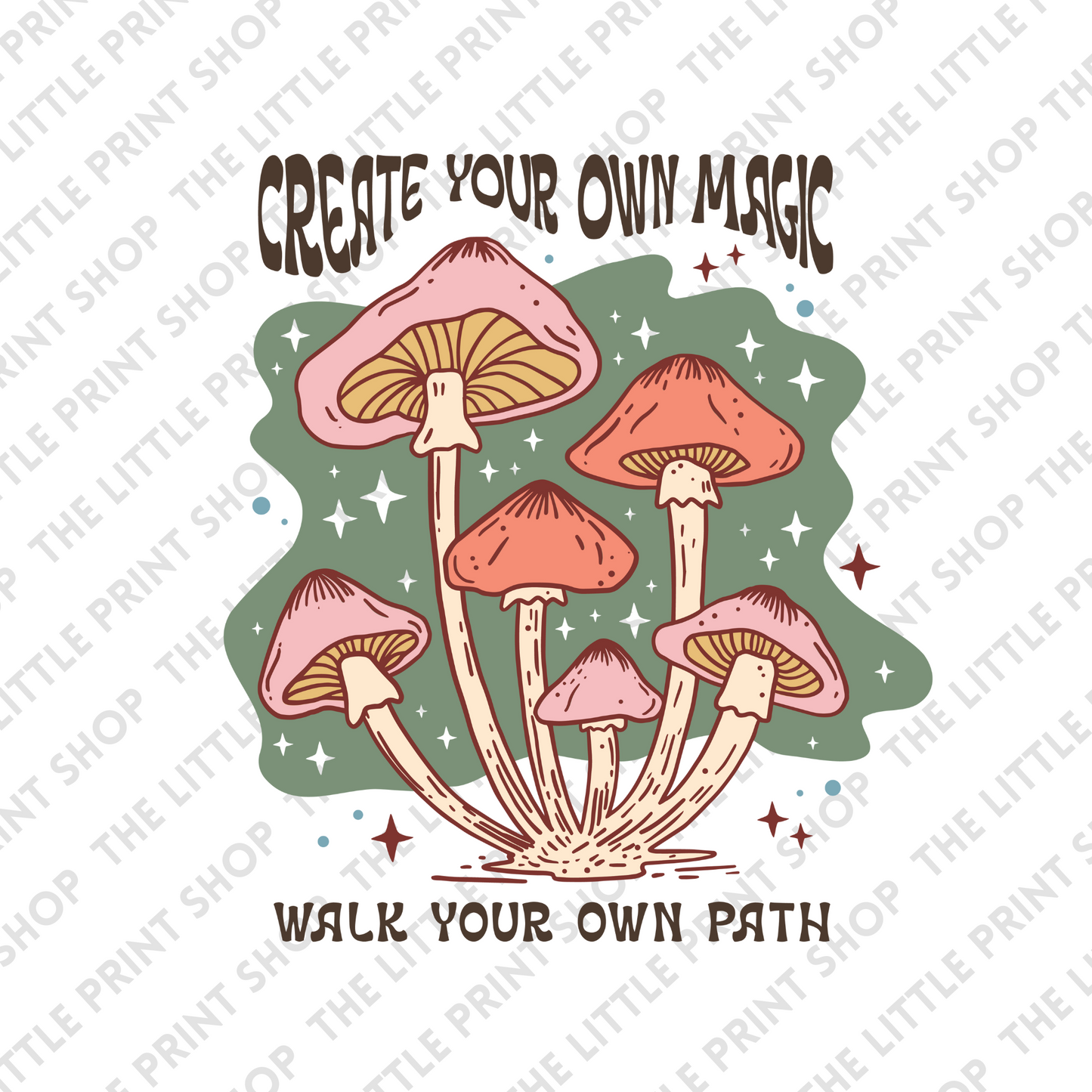 Boho Quote - UV DTF 4inch Decal