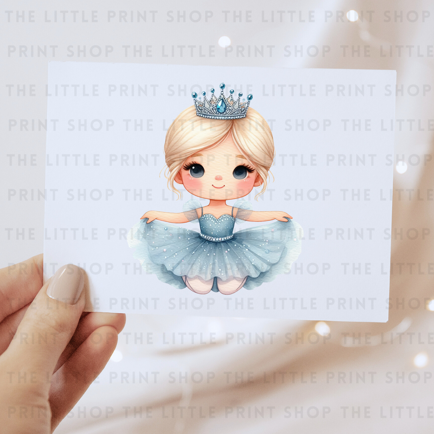 Blonde Ballerina - DTF Transfer Decal