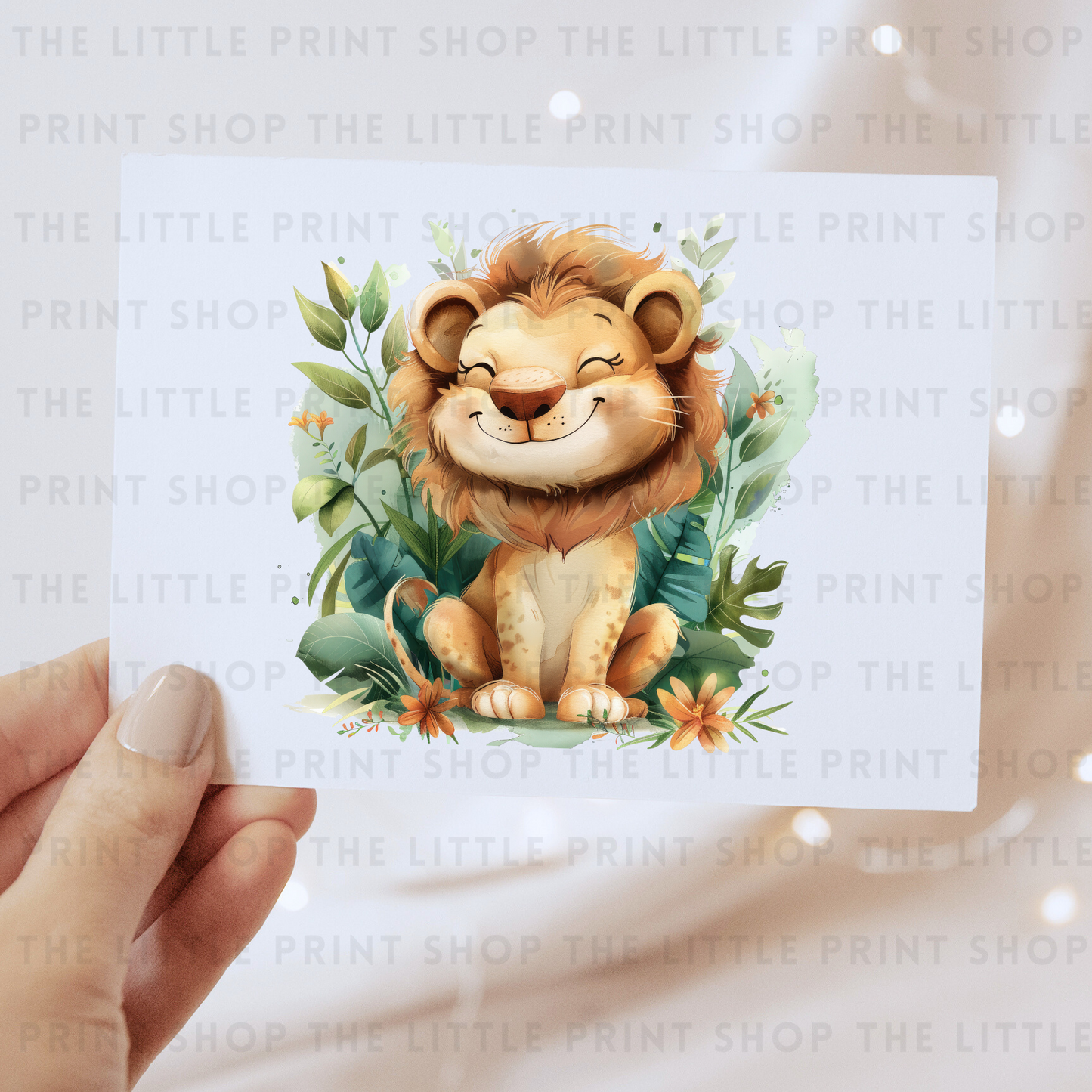 Jungle Lion - DTF Transfer Decal