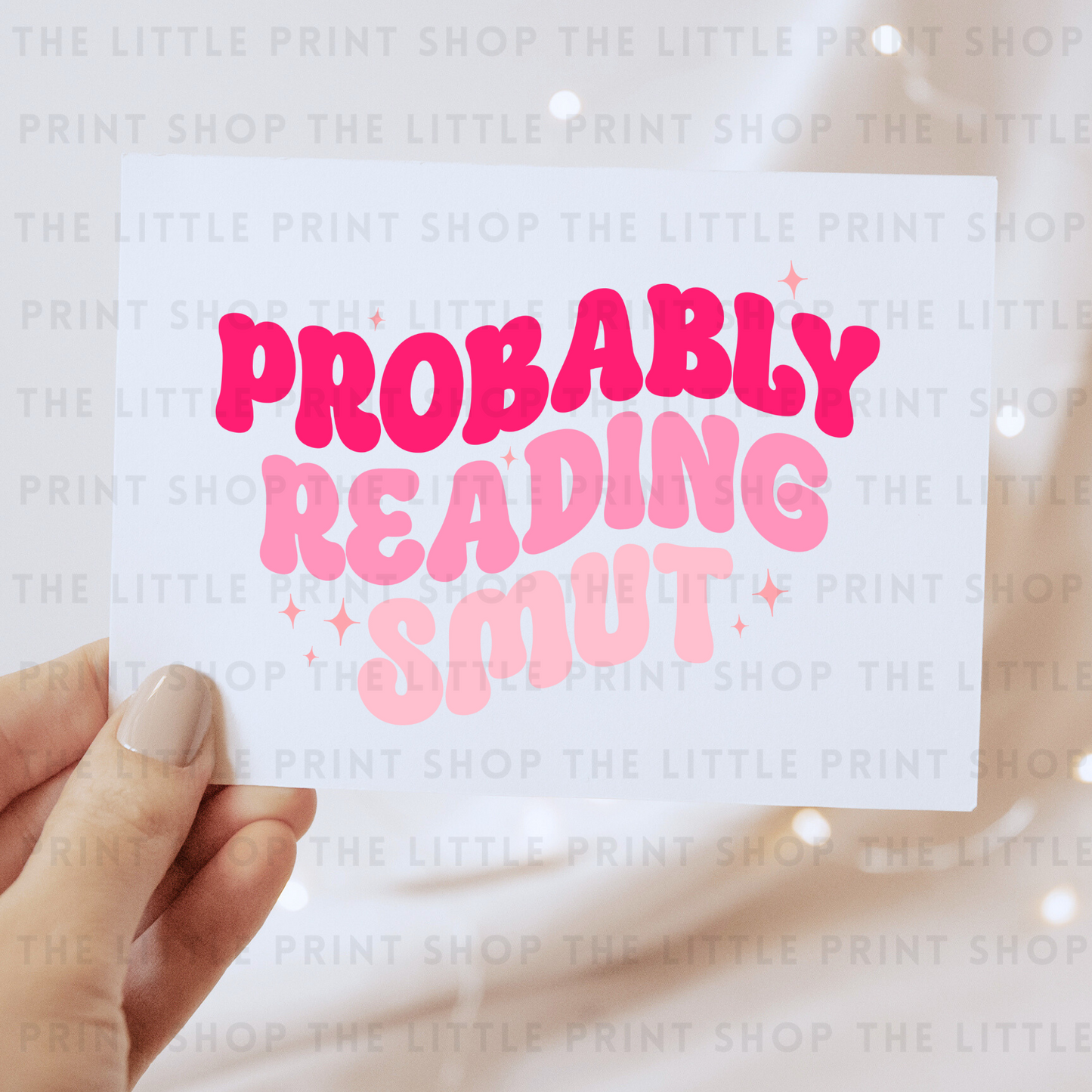 Reading Smut - DTF Transfer Decal