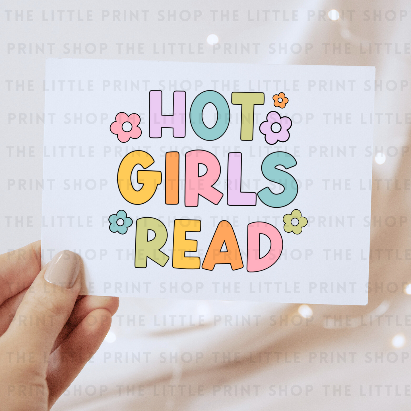 Hot Girls Read - DTF Transfer Decal