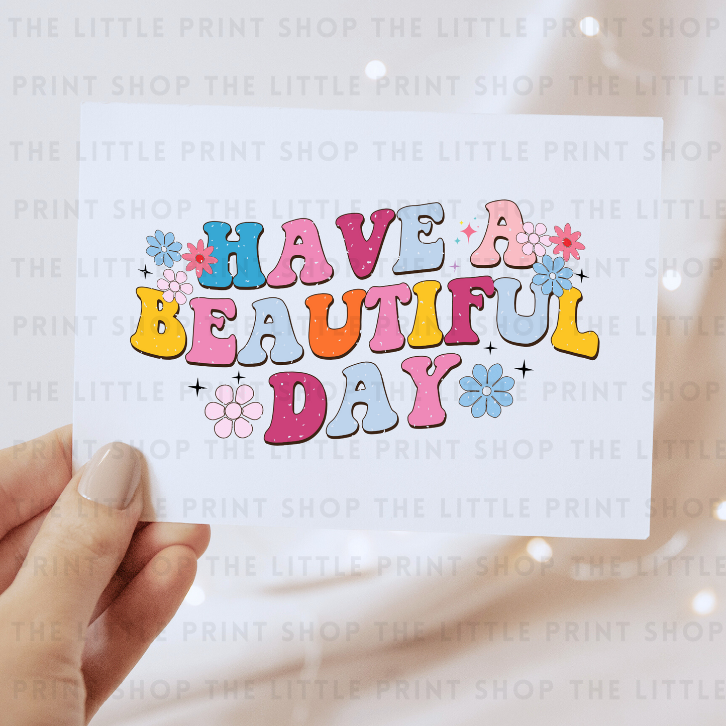 Beautiful Day - DTF Transfer Decal