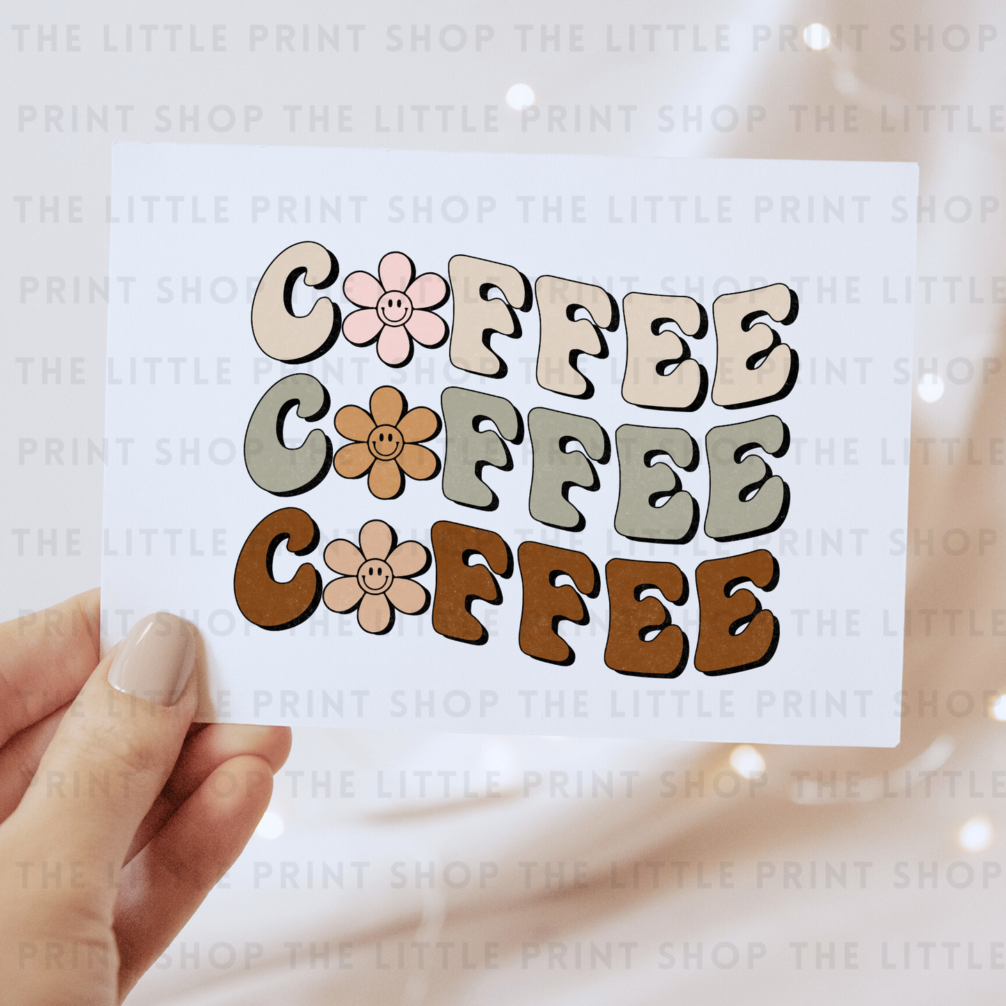 COFFEE - DTF Transfer Decal