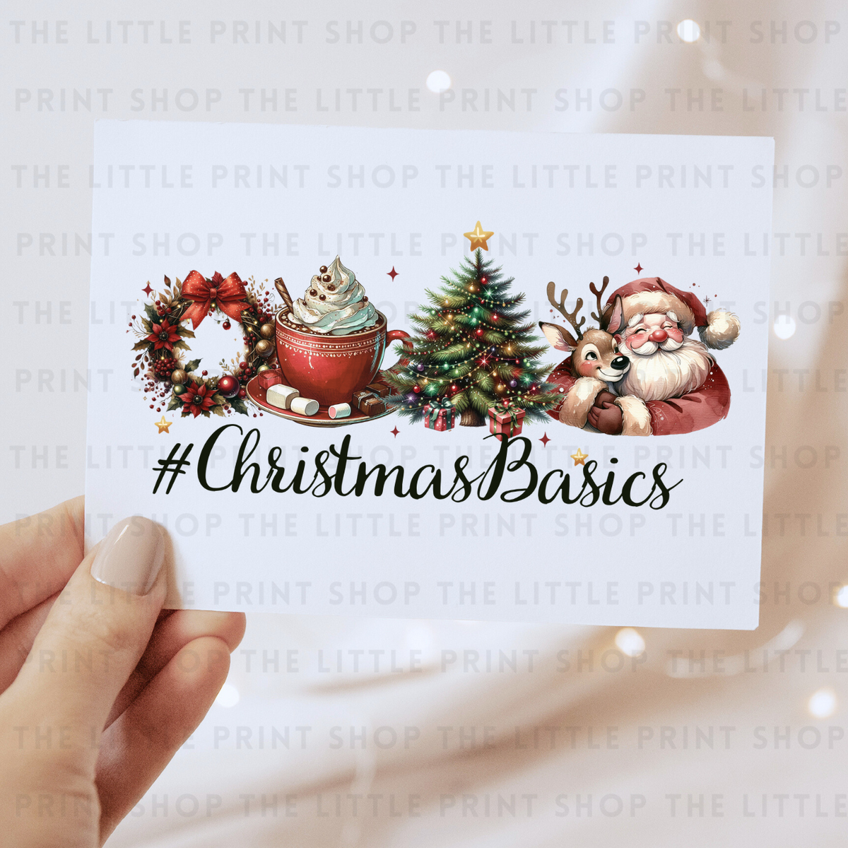 Christmas Basics - DTF Transfer Decal