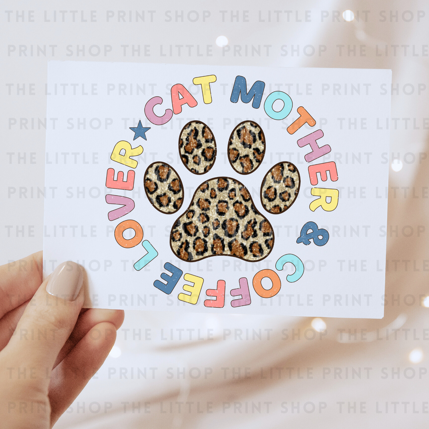 Cat Mother - DTF Transfer Decal