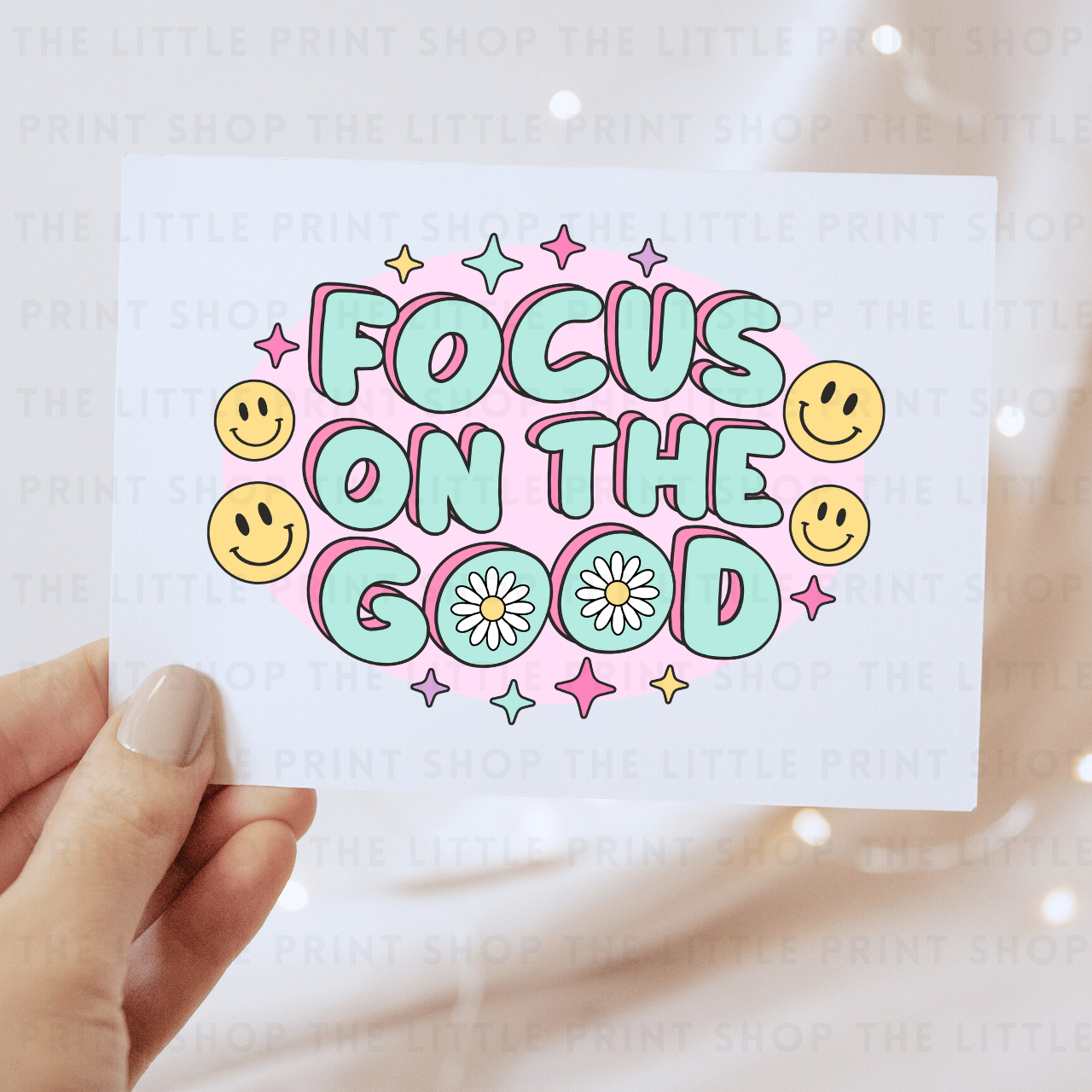 Focus On The Good - DTF Transfer Decal