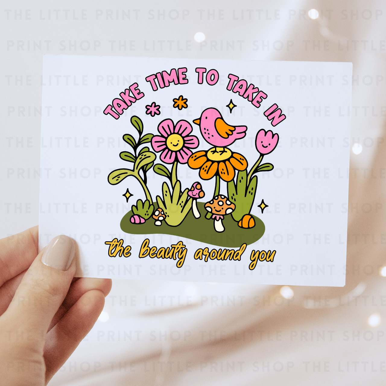 Take Time - DTF Transfer Decal