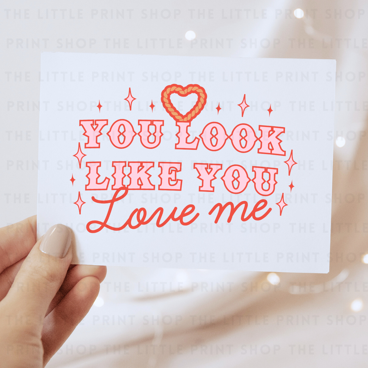 You Look Like You Love Me - DTF Transfer Decal