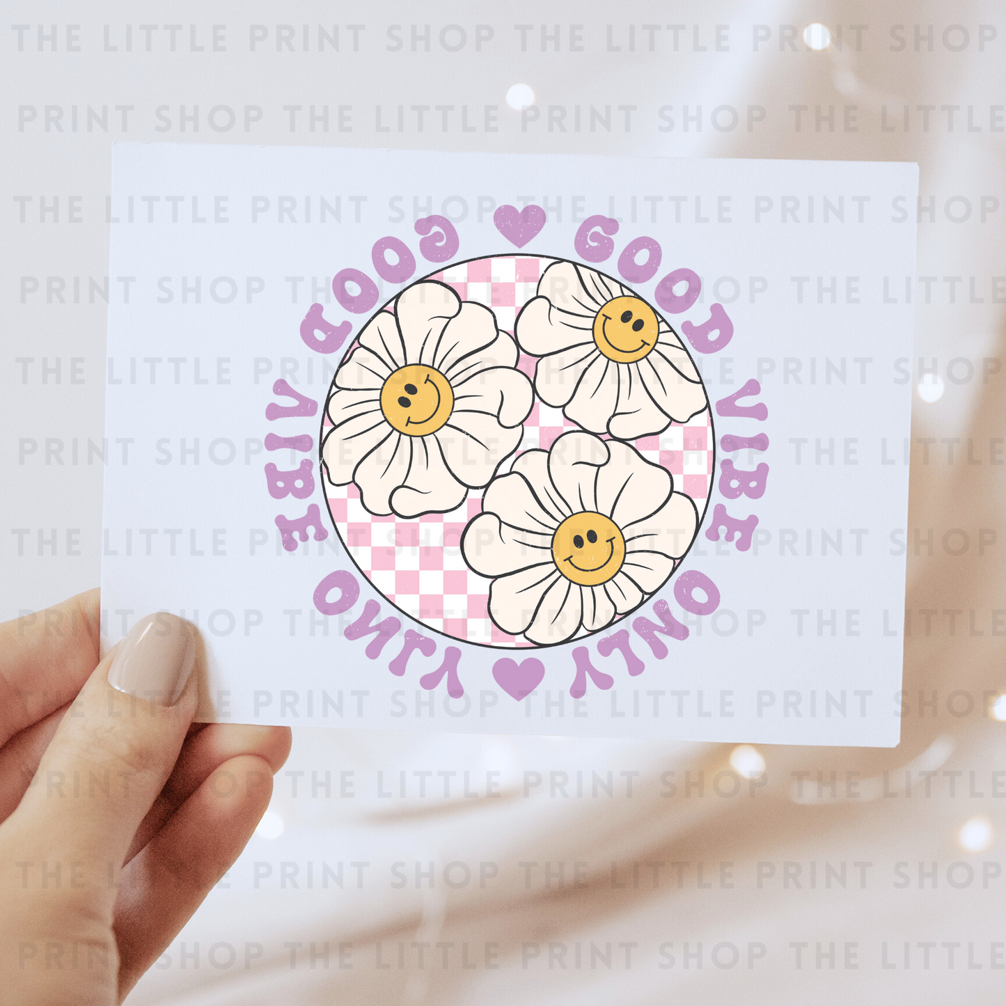 Good Vibe Only - DTF Transfer Decal