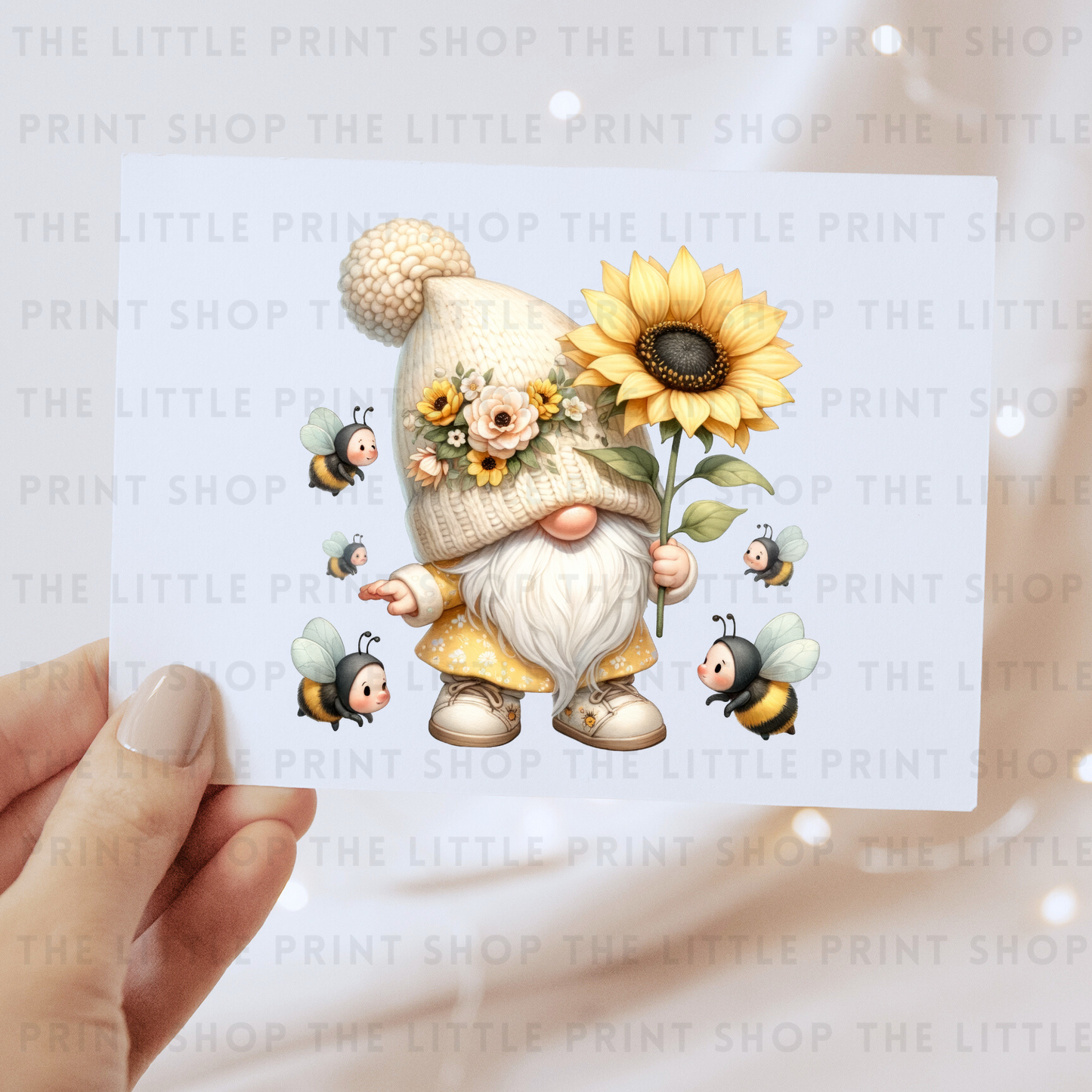Sunflower Gonk - DTF Transfer Decal