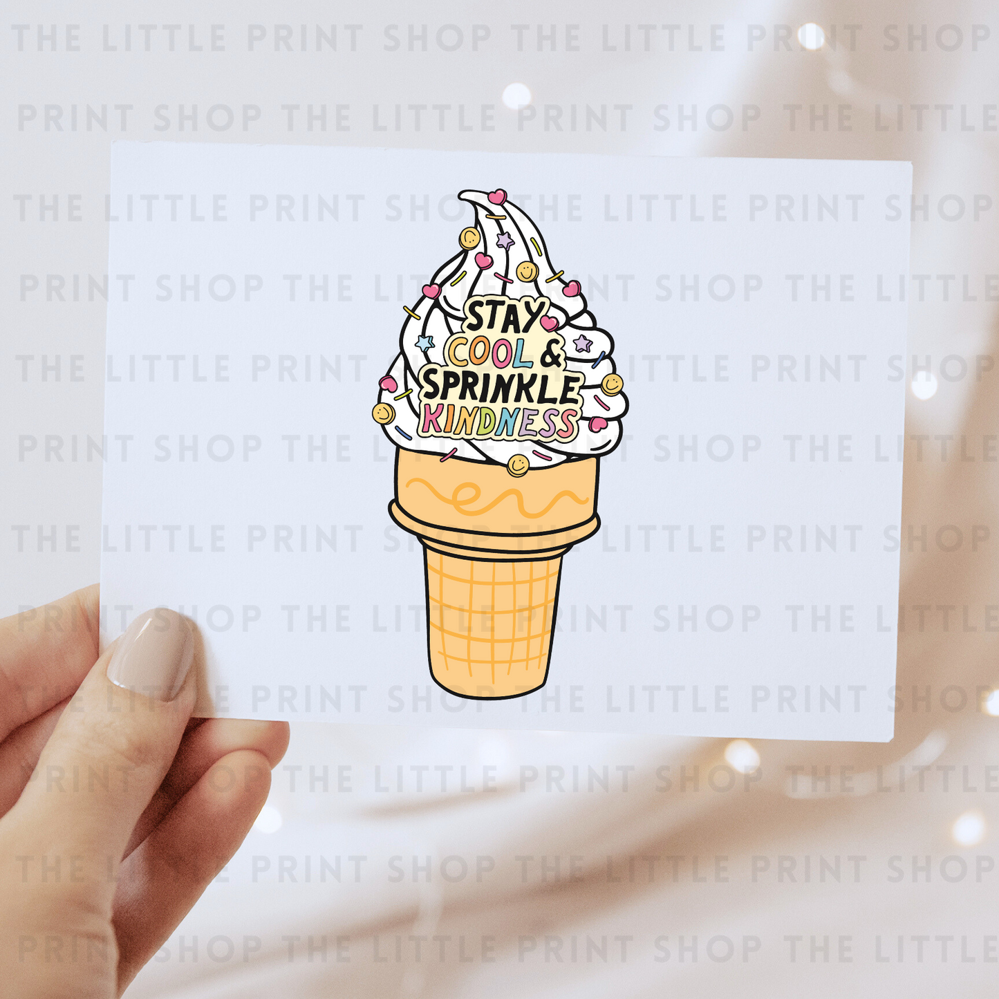 Ice Cream Sprinkles - DTF Transfer Decal