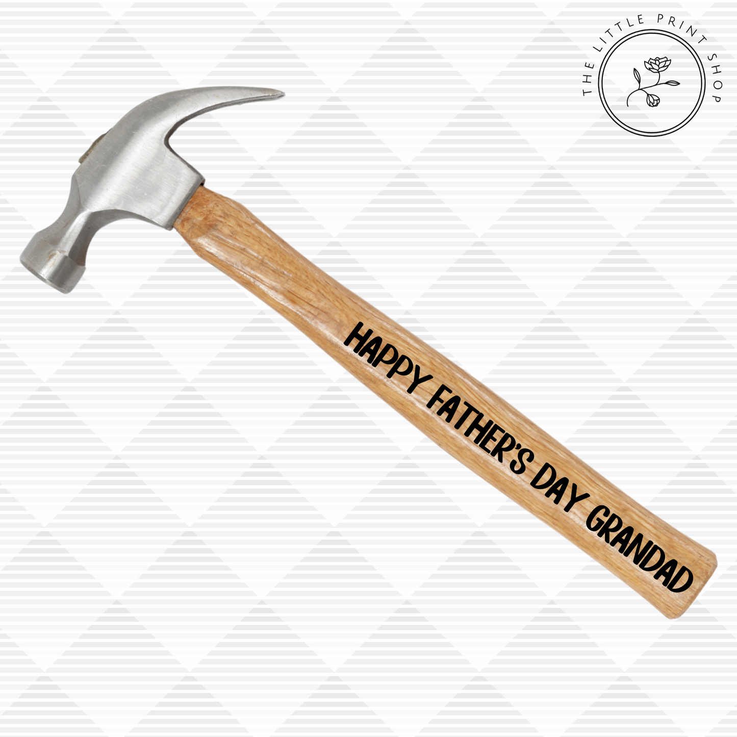 Happy Father's Day Grandad - UV DTF Hammer Decal